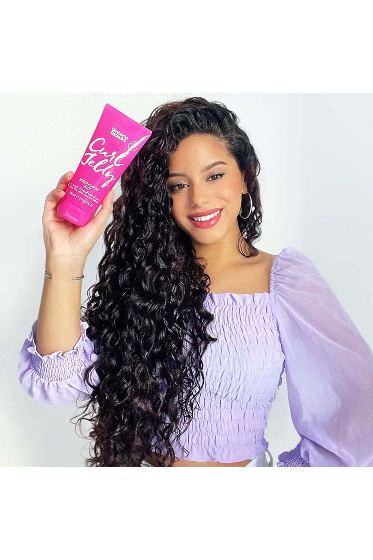 Umberto Giannini-Curl defining gel, Curl Jelly Scrunching Jelly, Umberto Giannini, 200 ml 5