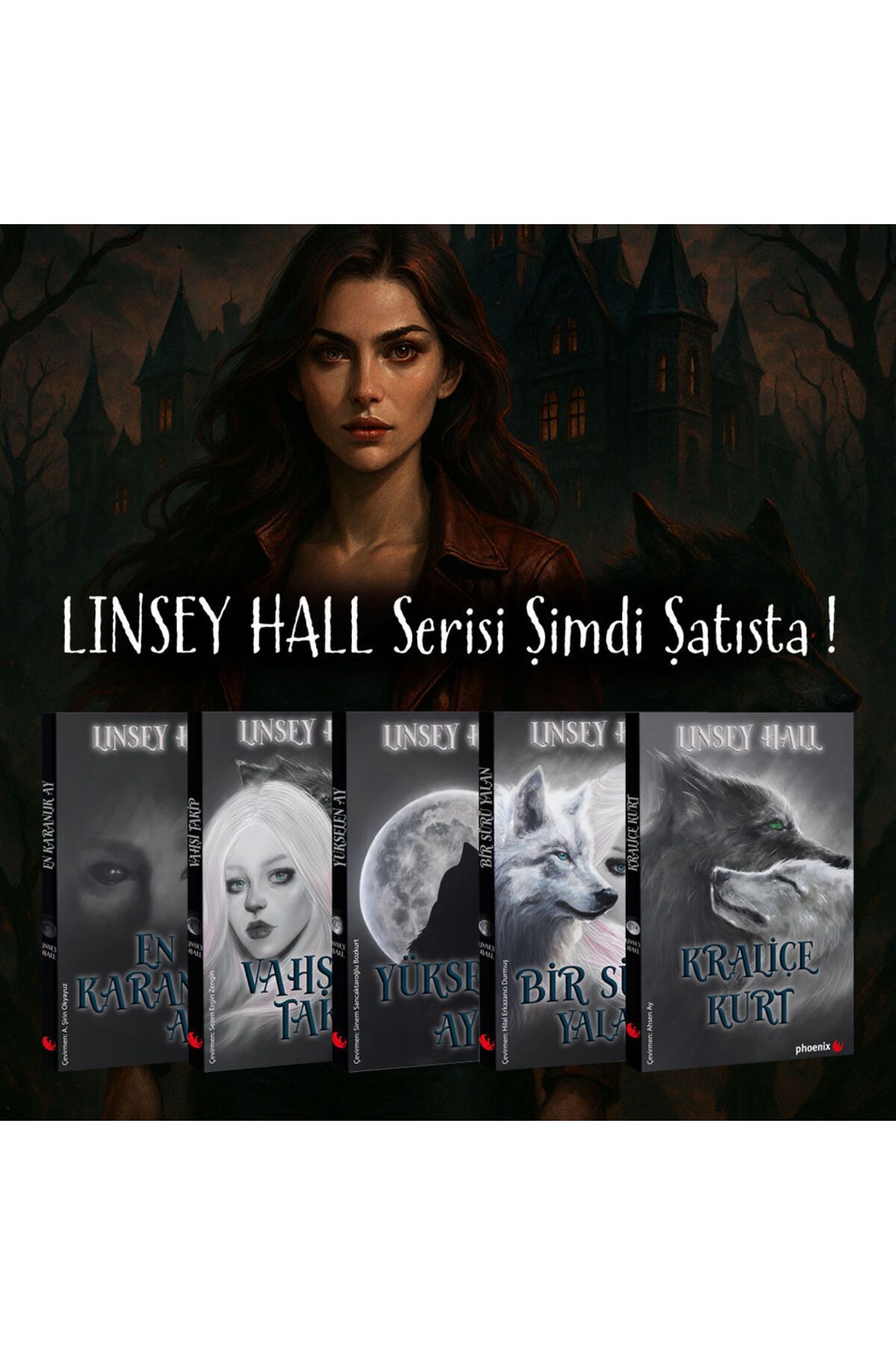 Phoenix Yayınevi GÖLGE LONCA SERİSİ 5 KİTAP TK. LINSEY HALL