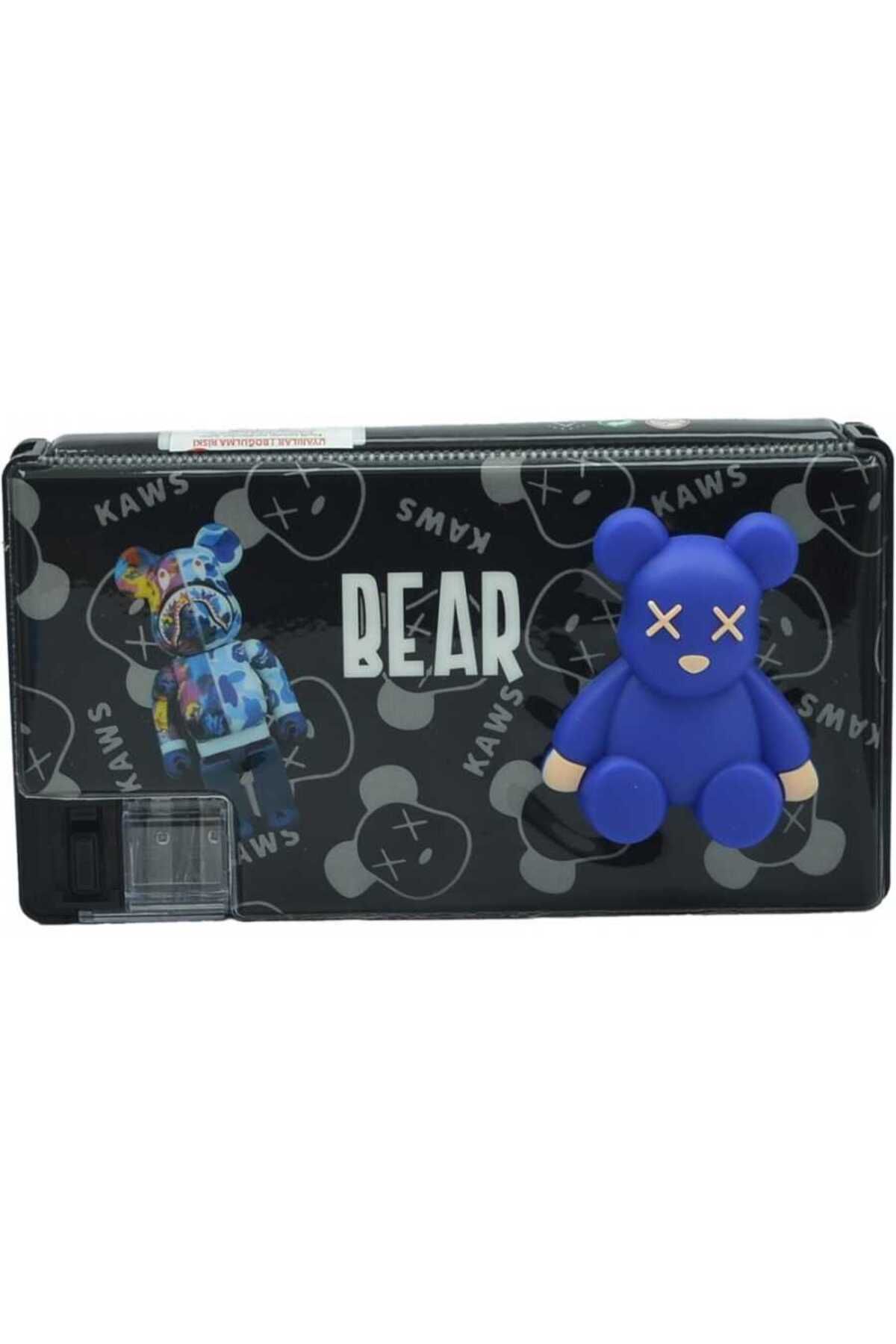 Taros Unick Color Cool Bear Figürlü Geniş Kalem Kutusu 7647