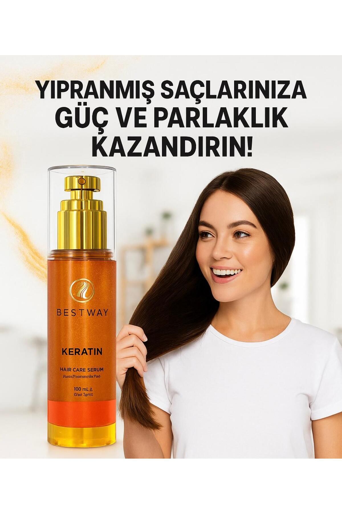 BESTWAY KUAFÖR & GÜZELLİK SALONU Kerati̇n Yağli Saç Serumu