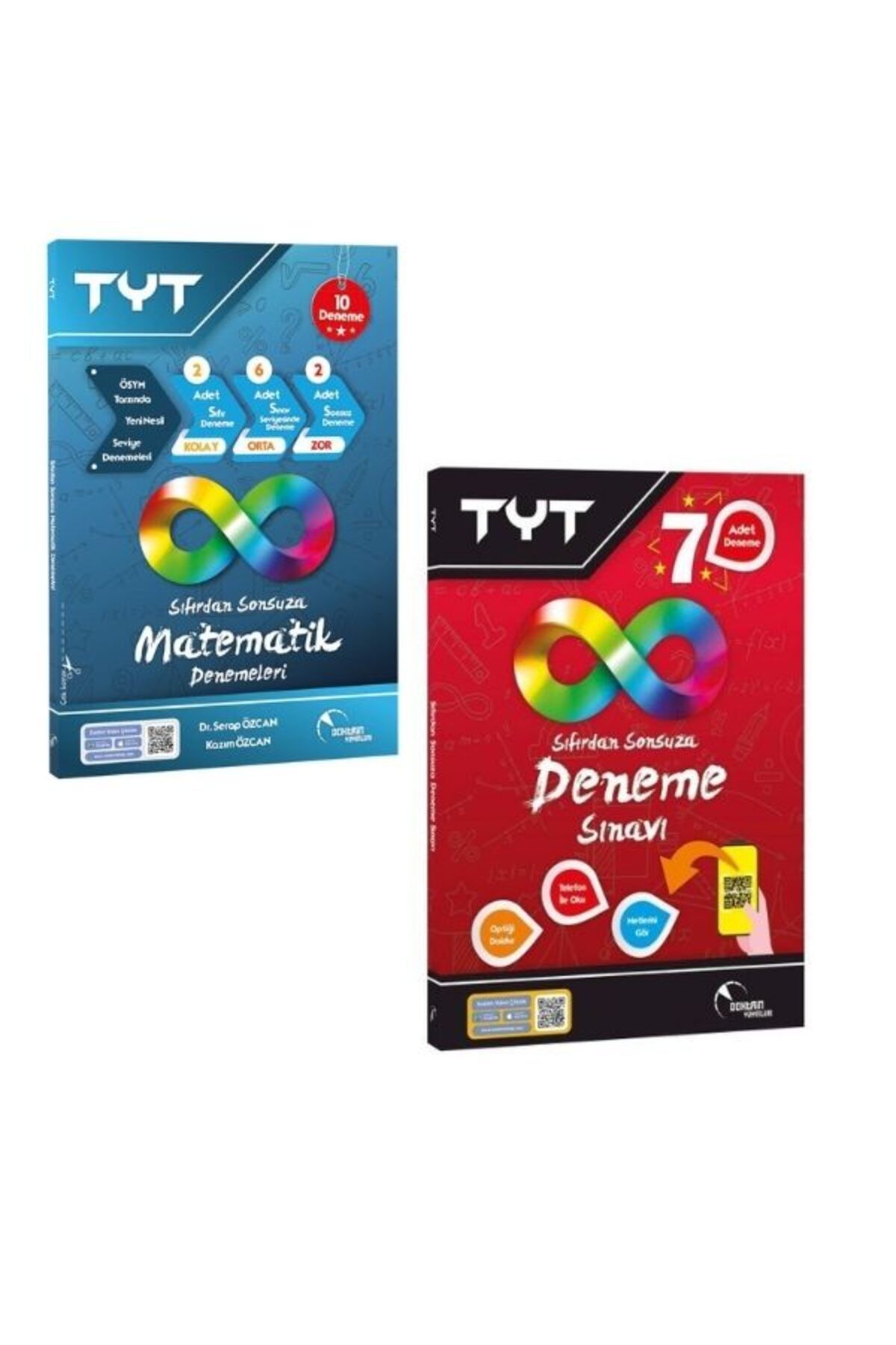 Doktrin Yayınları TYT Sıfırdan Sonsuza Matematik 10 Deneme ve TYT 7 li Genel Deneme (2 Kitap)