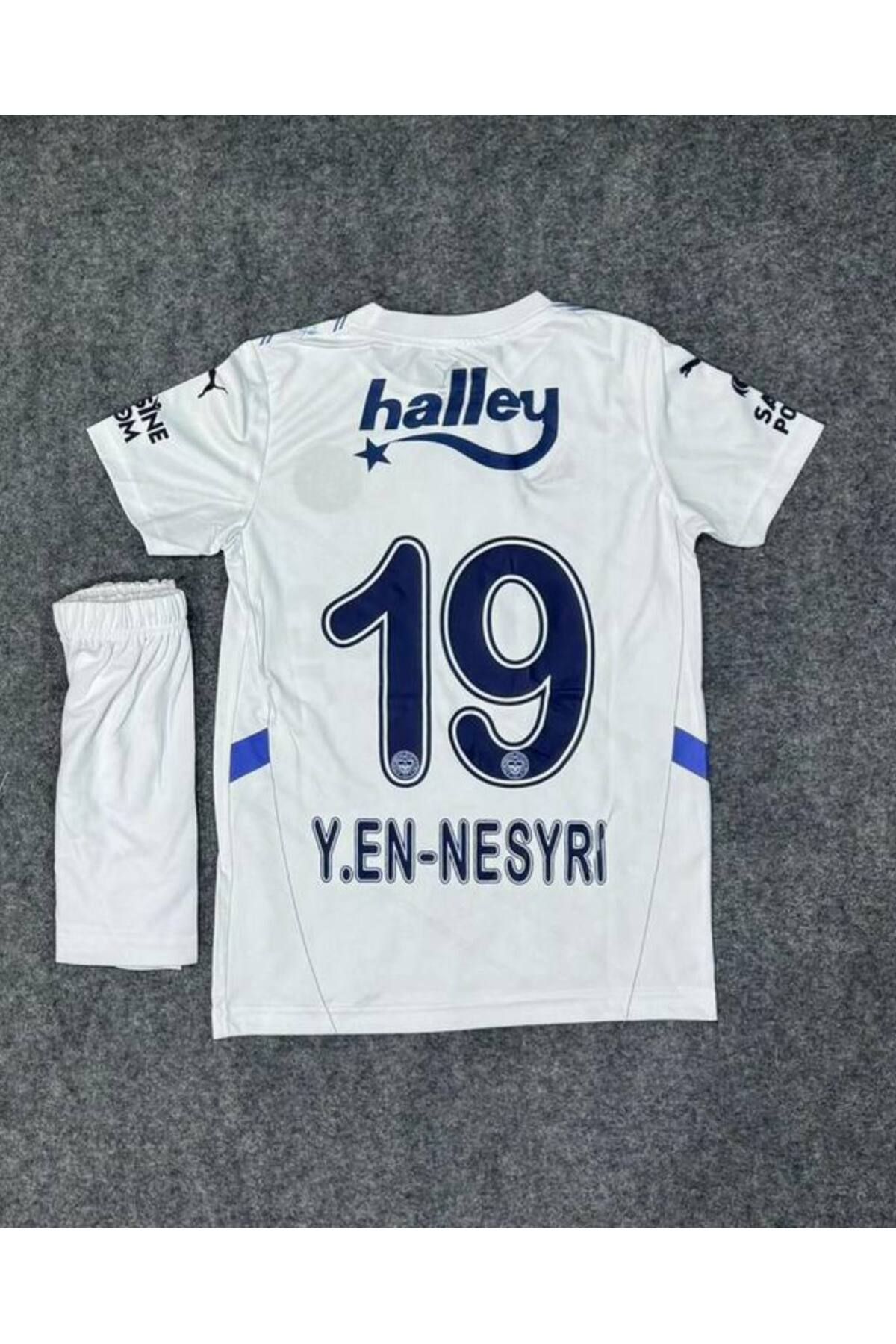 Alaturka Mix Yeni Sezon 2024-25 ᖴEᑎEᖇᗷᗩᕼÇE Beyaz Deplasman 'Y.EN.NEYSRİ Çocuk Forması