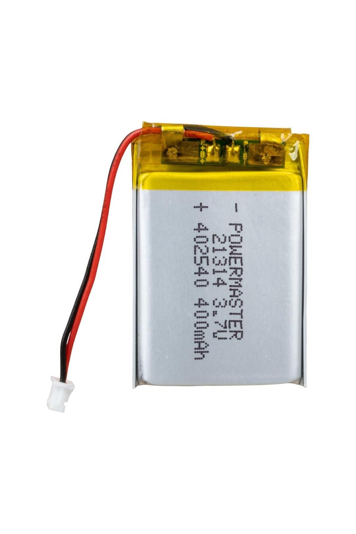 Powermaster 402540 3.7 Volt 400 Mah Lityum Polimer Pil