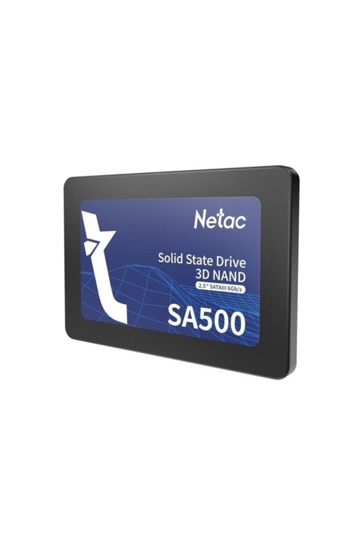 Netac 2Tb Sa500 2.5" Nt01Sa500-2T0-S3X 530-475Mb-S, Sata3, 3D Nand Ssd Harddisk