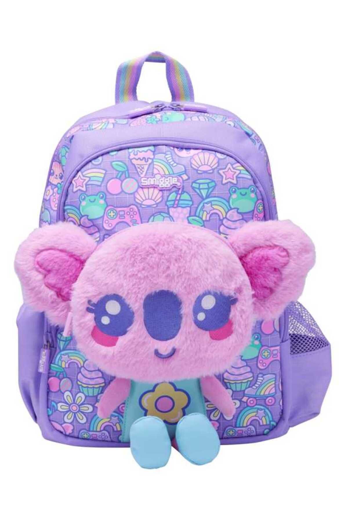 SMIGGLE Curious Junior Character Backpack Lilac 456717