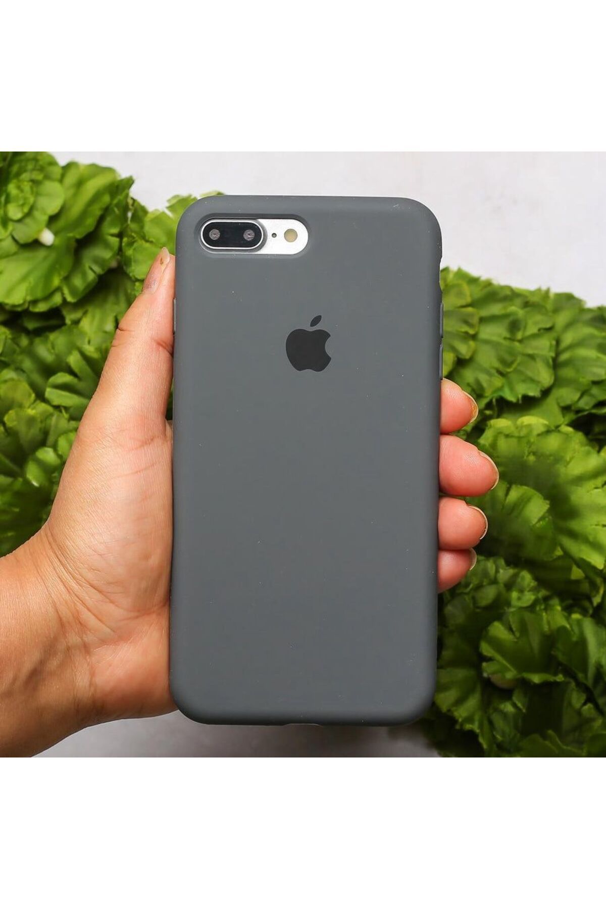Store Apple İphone 8 Plus Modeline Uygun Sade Zarif Silikon Kılıf