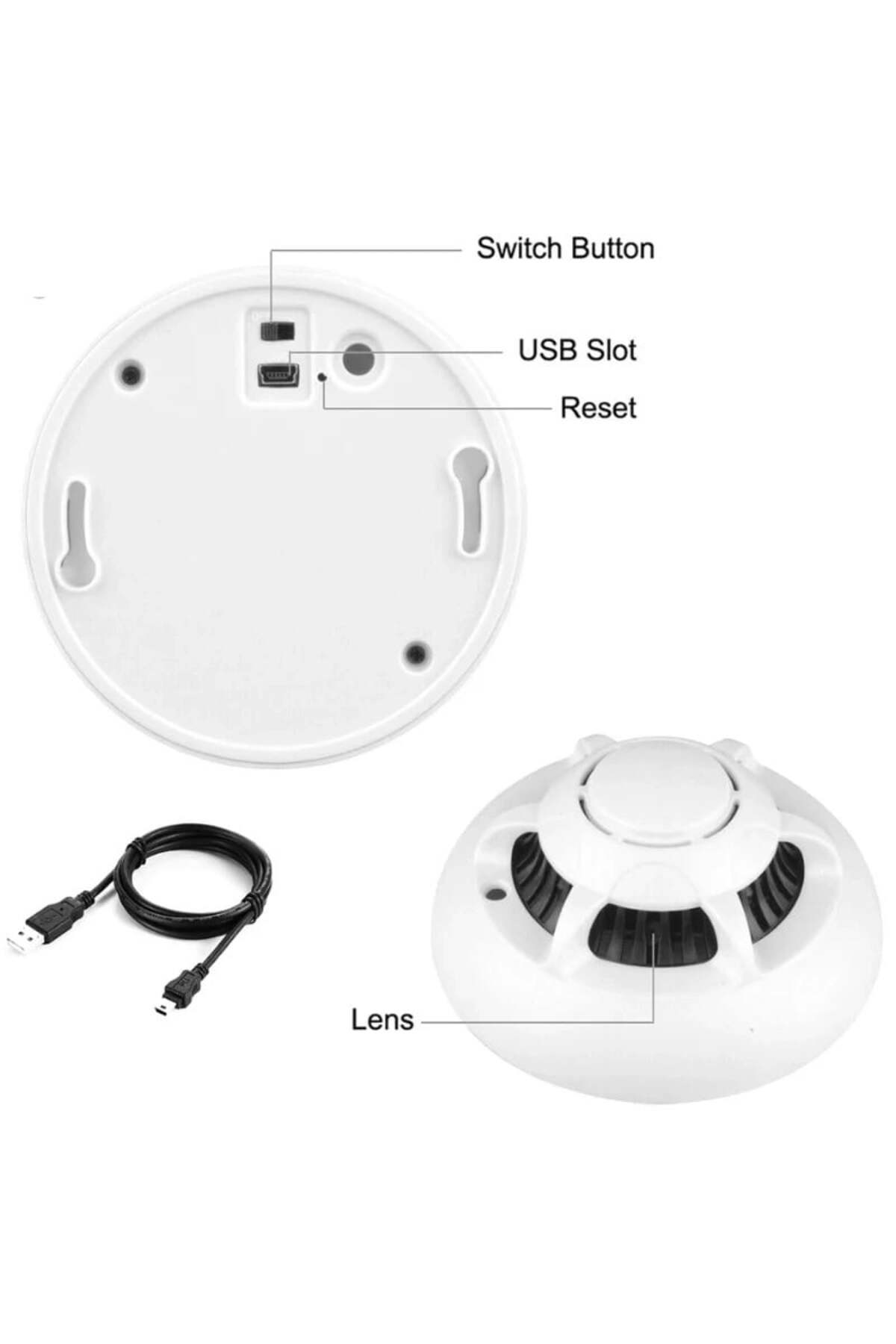 iUni-Mini cameră D103, Wi-Fi, Full HD, suport pentru card MicroSD, vizualizare live pe telefon 7