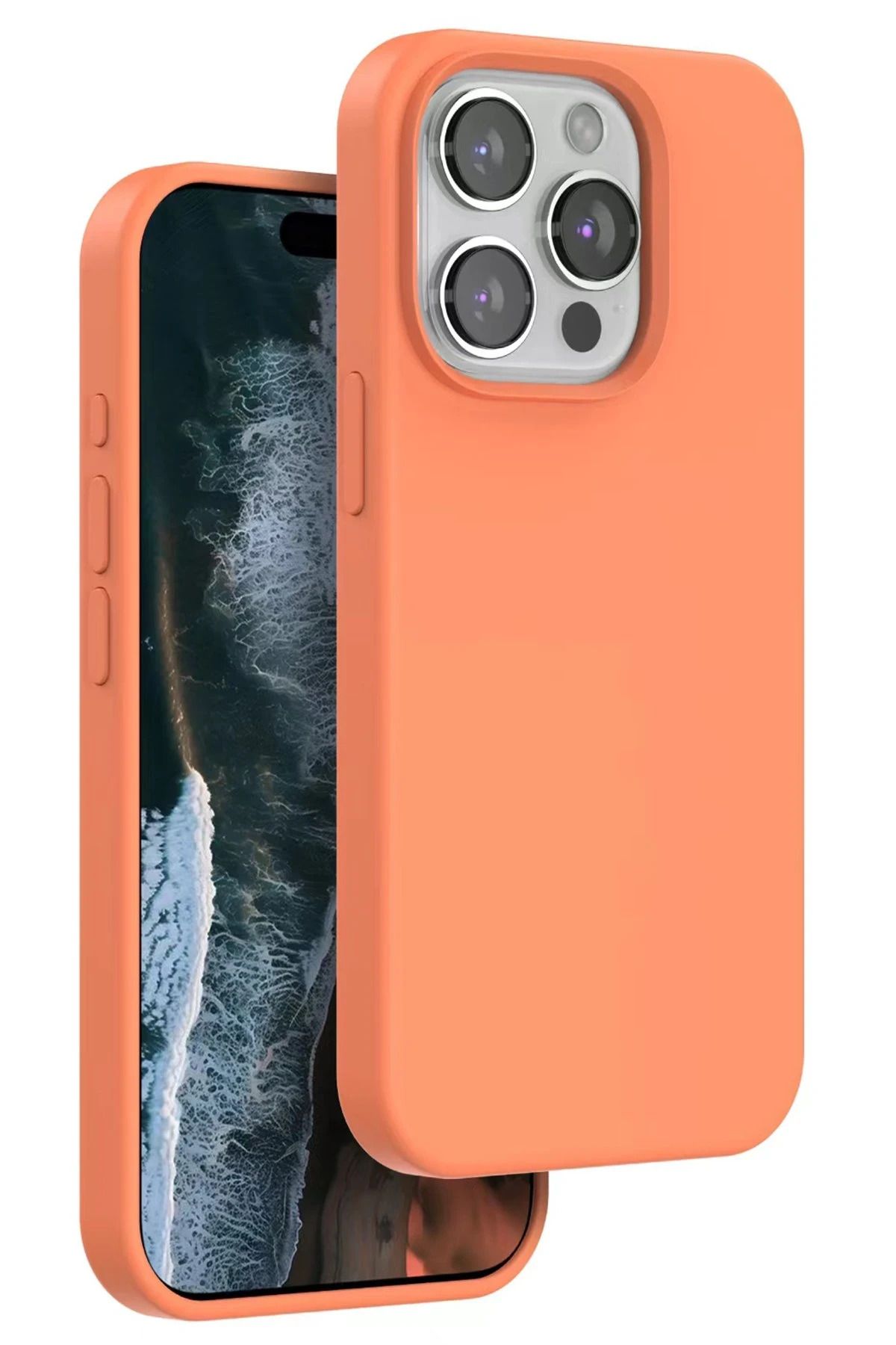 venco iPhone 15 Pro Max Home Magsafe Kapak - Turuncu FERRG