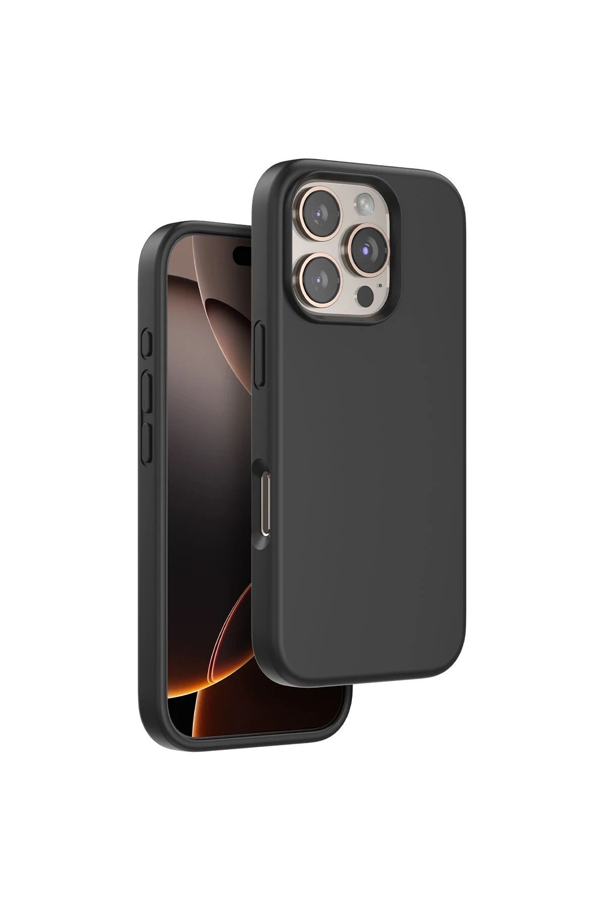 venco iPhone 16 Pro Max Home Magsafe Kapak - Siyah FLKRY