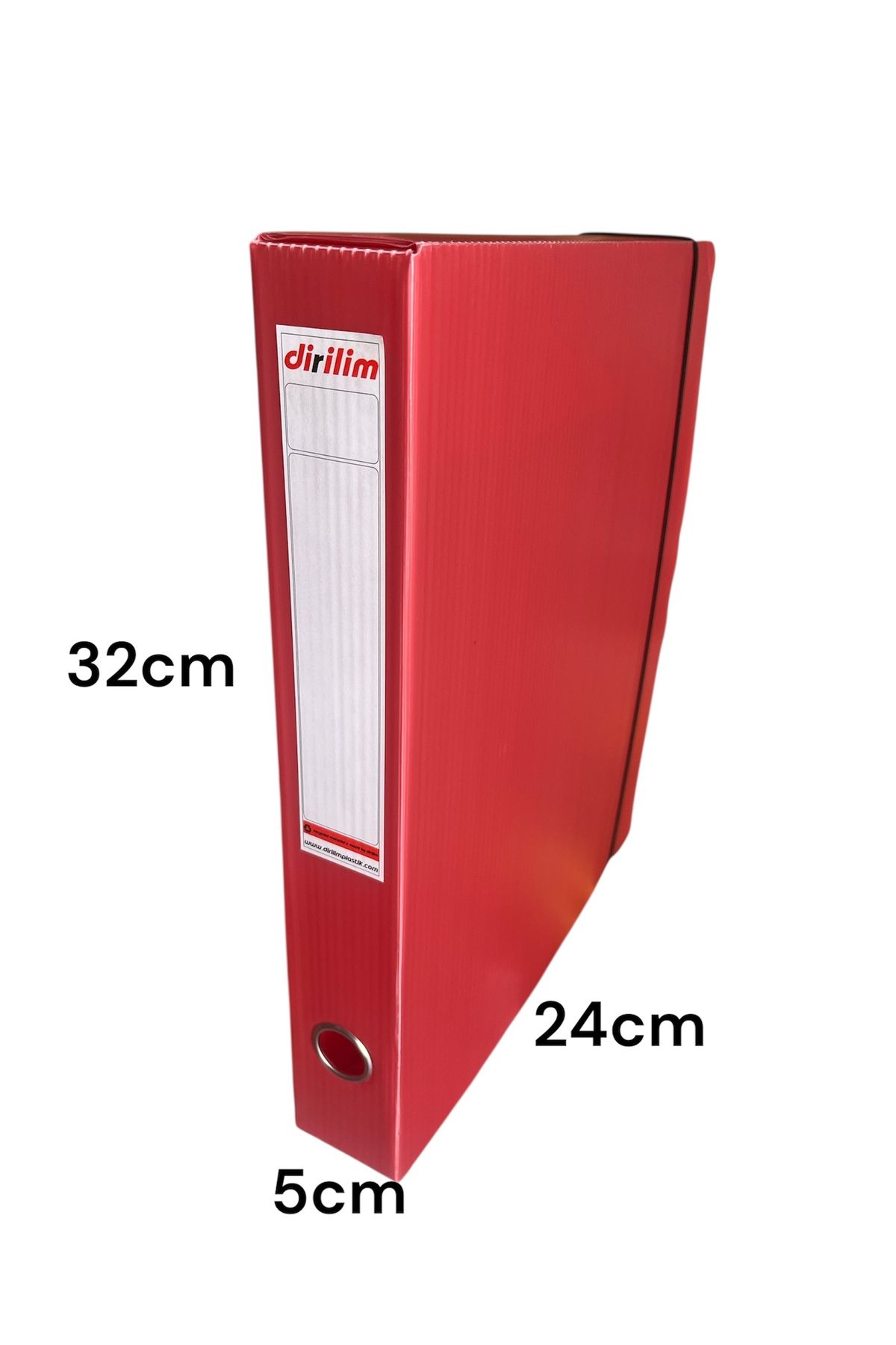 dirilim plastik-Dirilim Archive Box and Folder Set 42X35X30Cm and 7Pcs 29X5X32 Red Archive Set 2