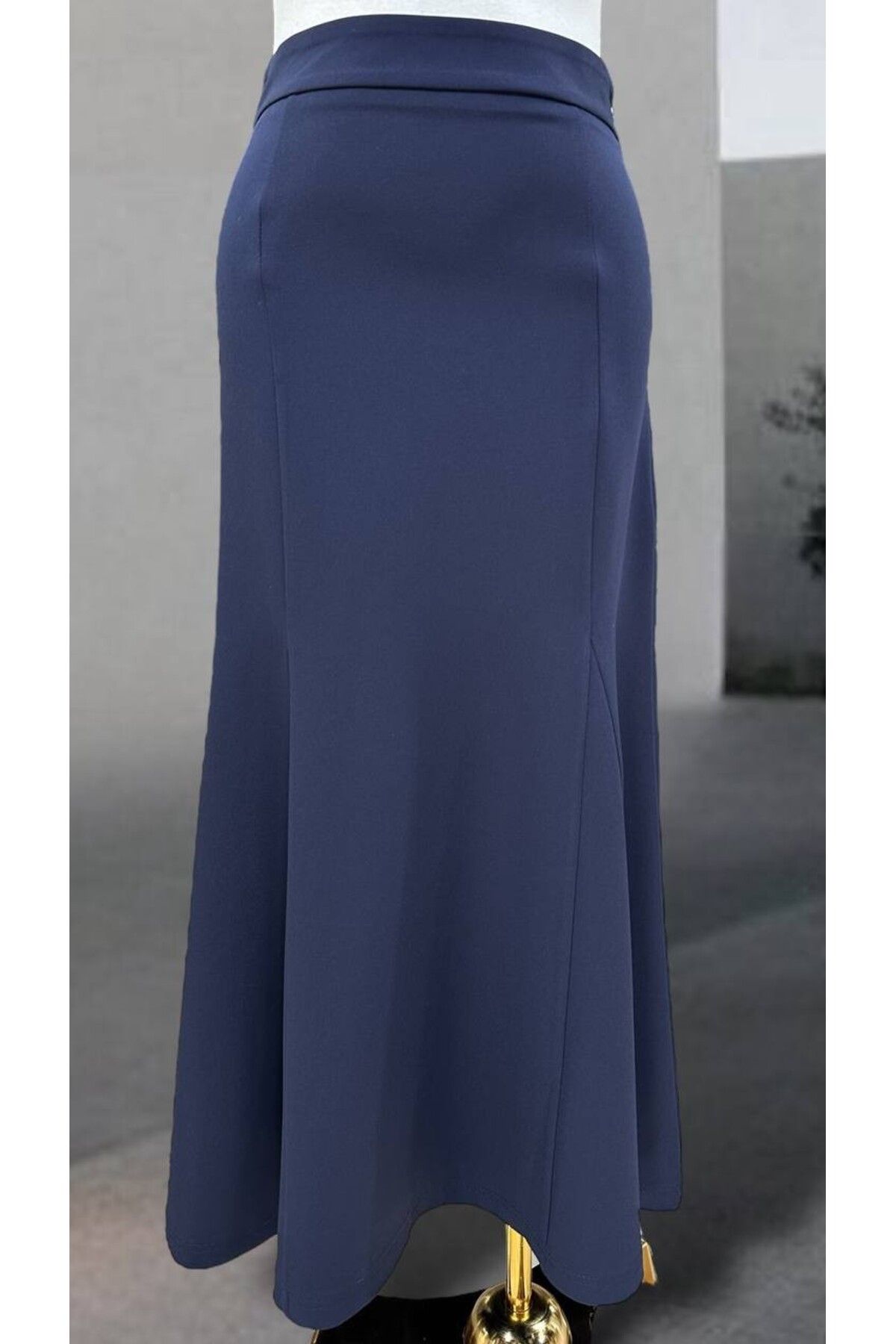 Sentez Lena Üçgen Parçalı Etek Z-5458