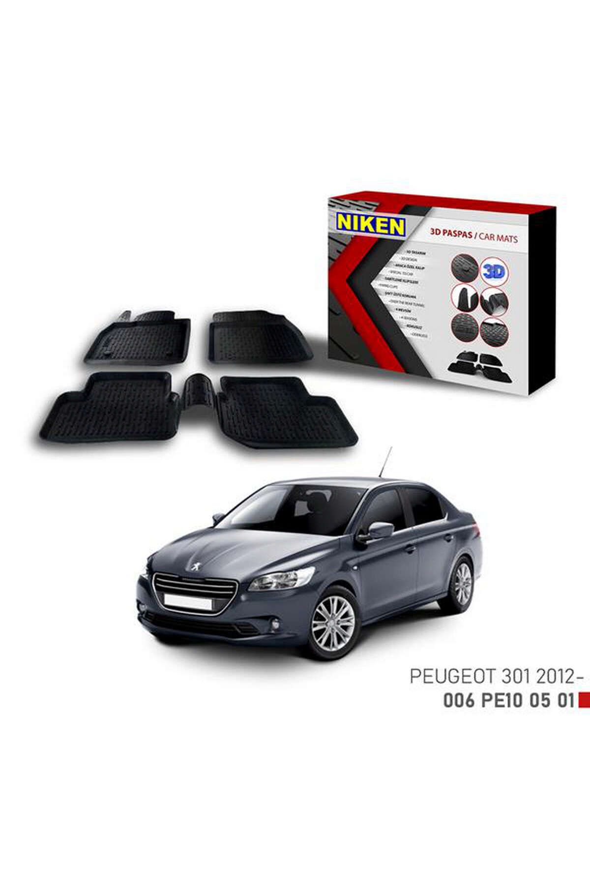 Universsal 3D PASPAS PEUGEOT 301 2012- DRSTR