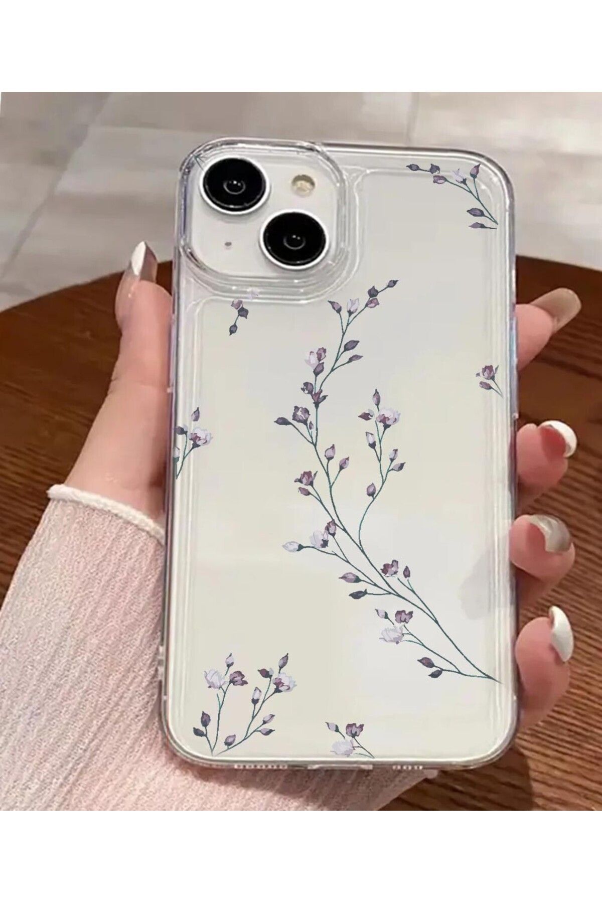 enfein Balporsuku IPhone 12/12 Pro İle Uyumlu Desenli Şeffaf Kılıfı PRO01 Kapak Lapantia