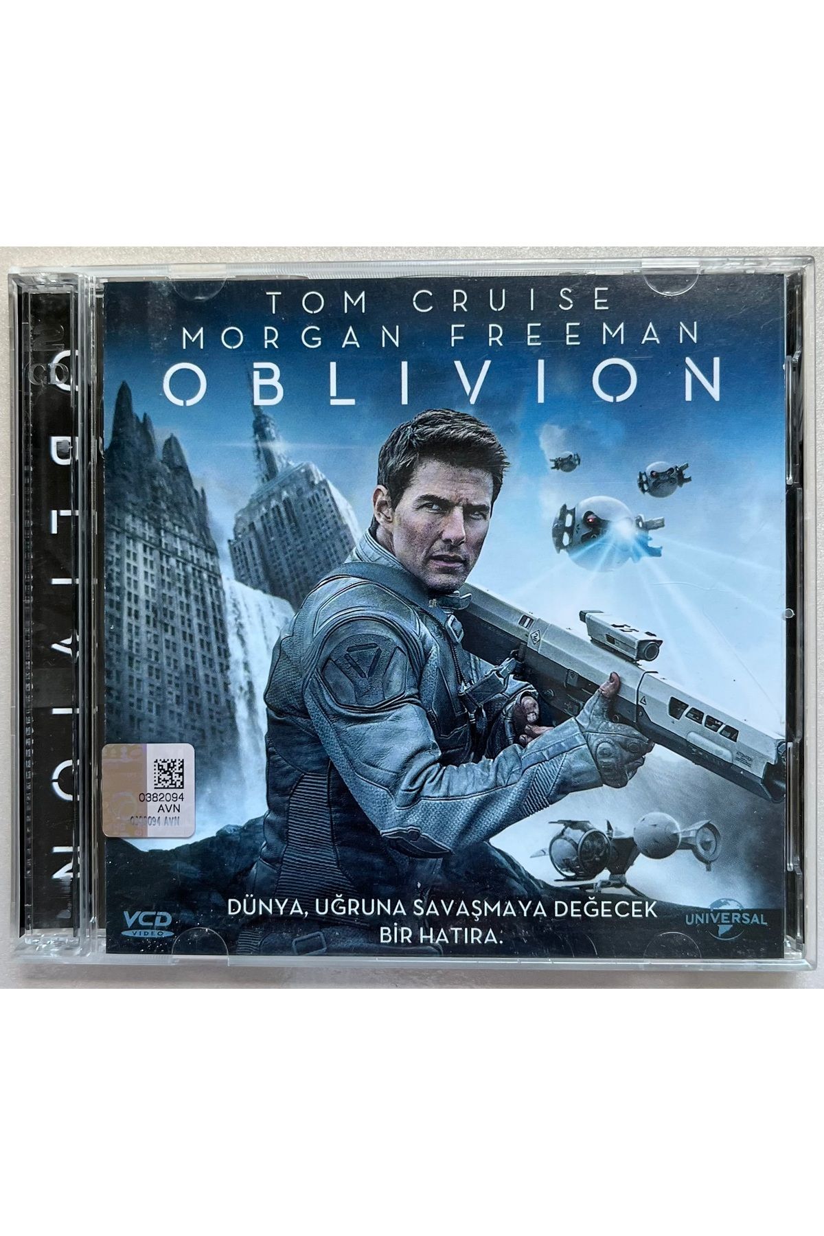 Plakevi İzmir Oblivion Tom Cruise Morgan Freeman Vcd (Orjnal Dönem Baskı Vcd)