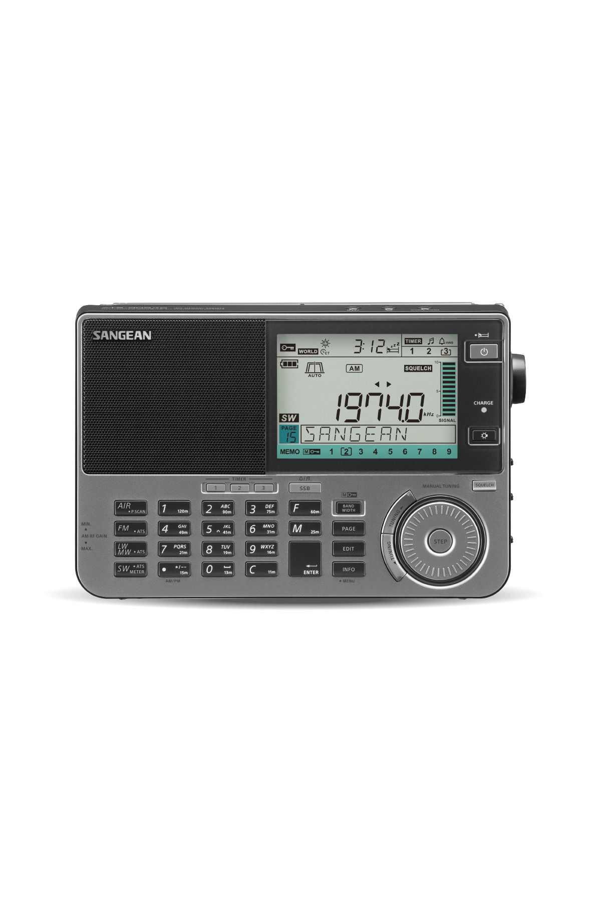 Ats-909x2 En Iyi Fm / Sw / Mw / Lw / Air / Çok Bantlı Alıcı