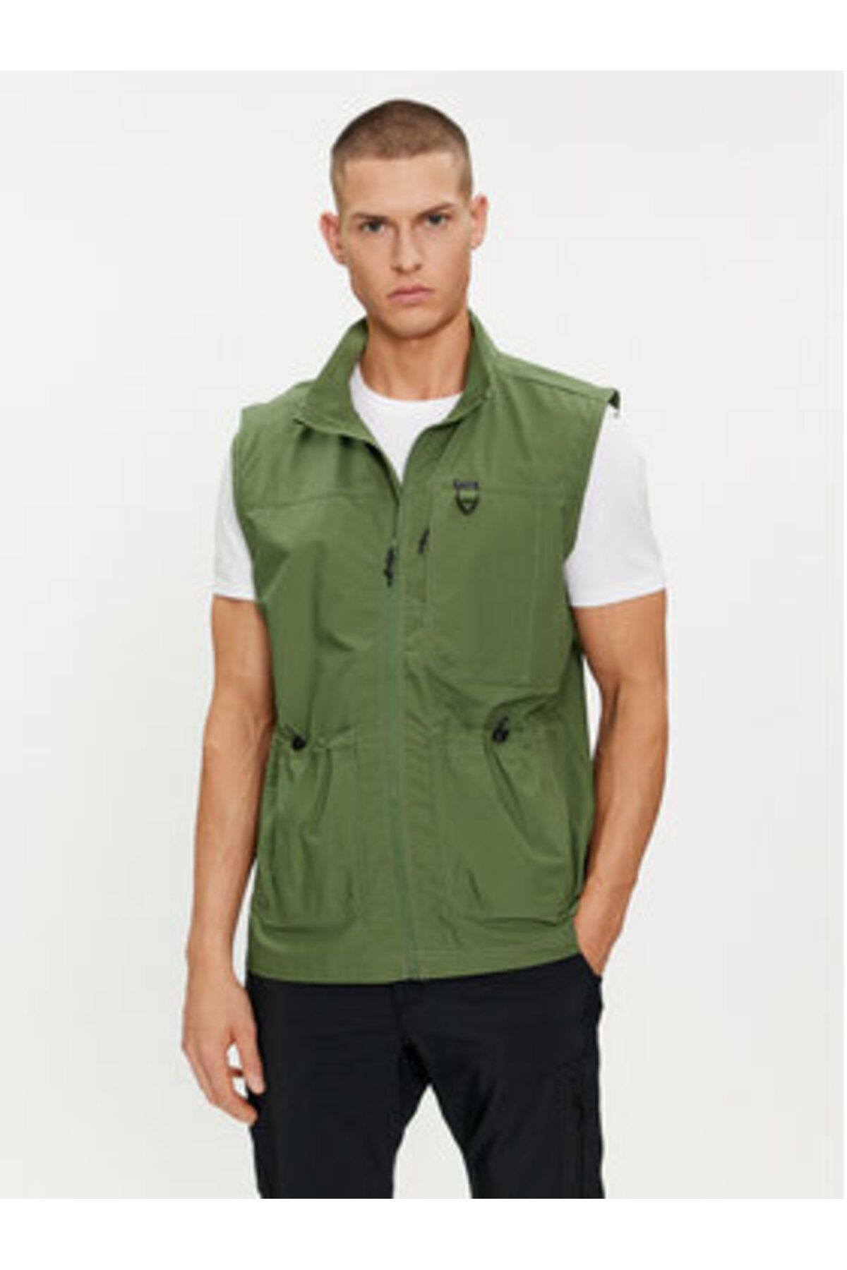 Columbia Vestă Bărbătească Verde Masculin - M