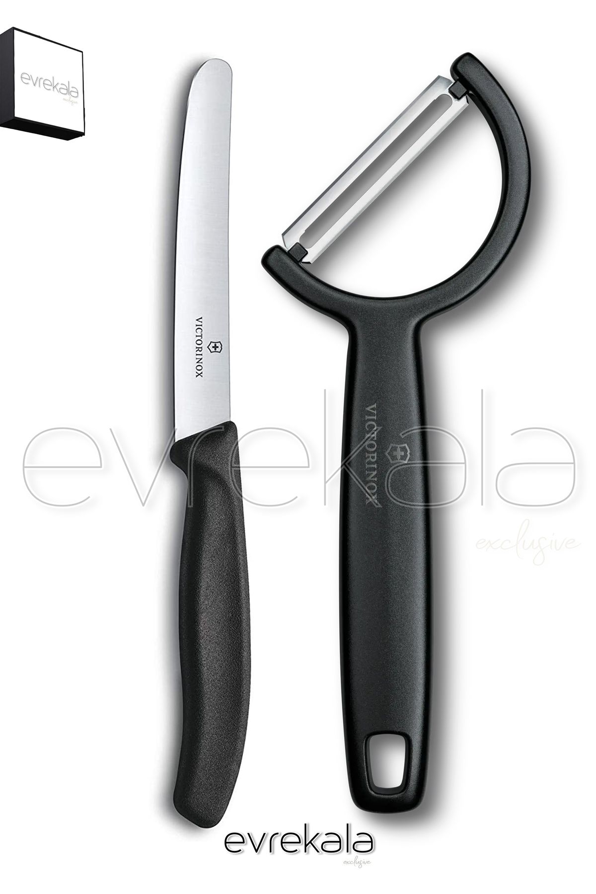 Victorinox Yeni Soyacak Bıçak Seti Evrekala Özel Seri -Yetkili Evrekala- Victorinox Peeler Knife Set