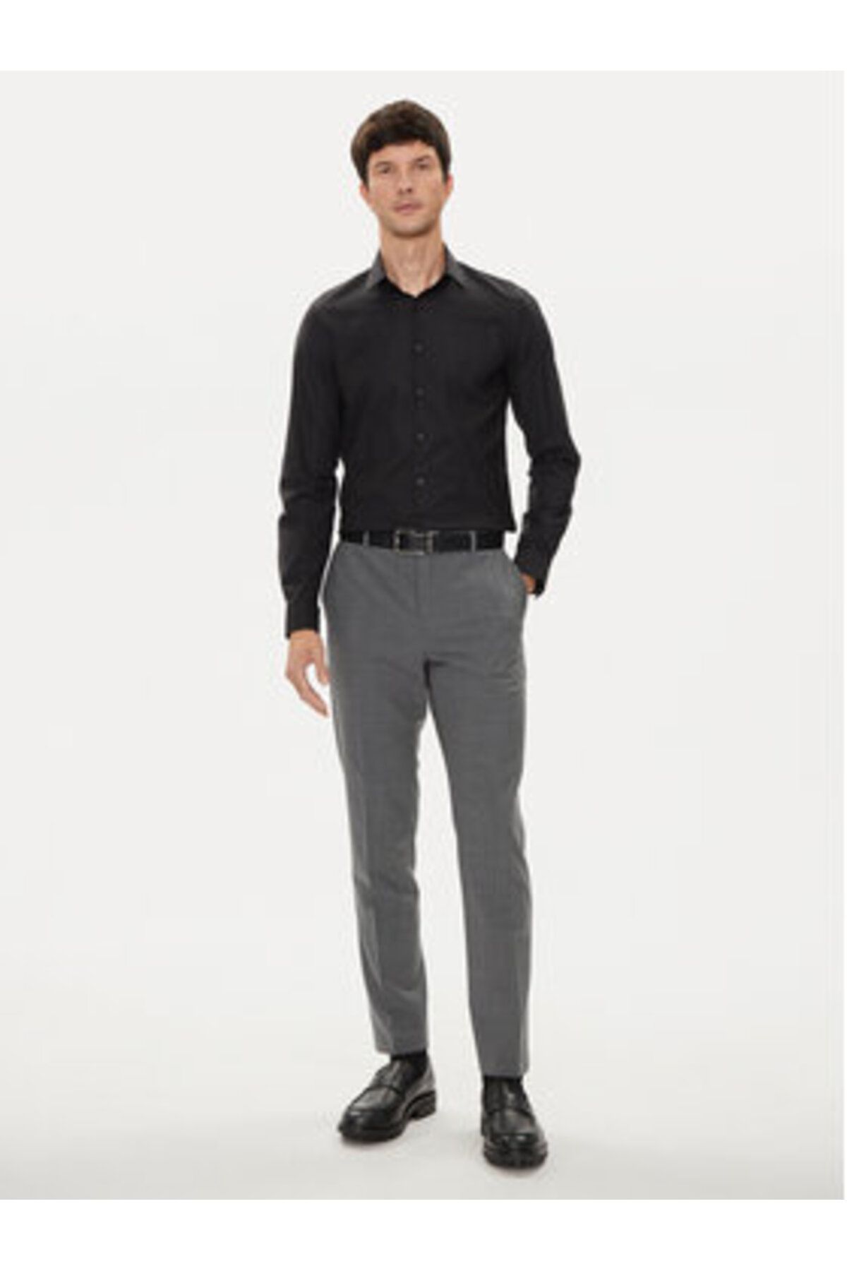 Calvin Klein-Mens Shirt K10K113182 Black 6