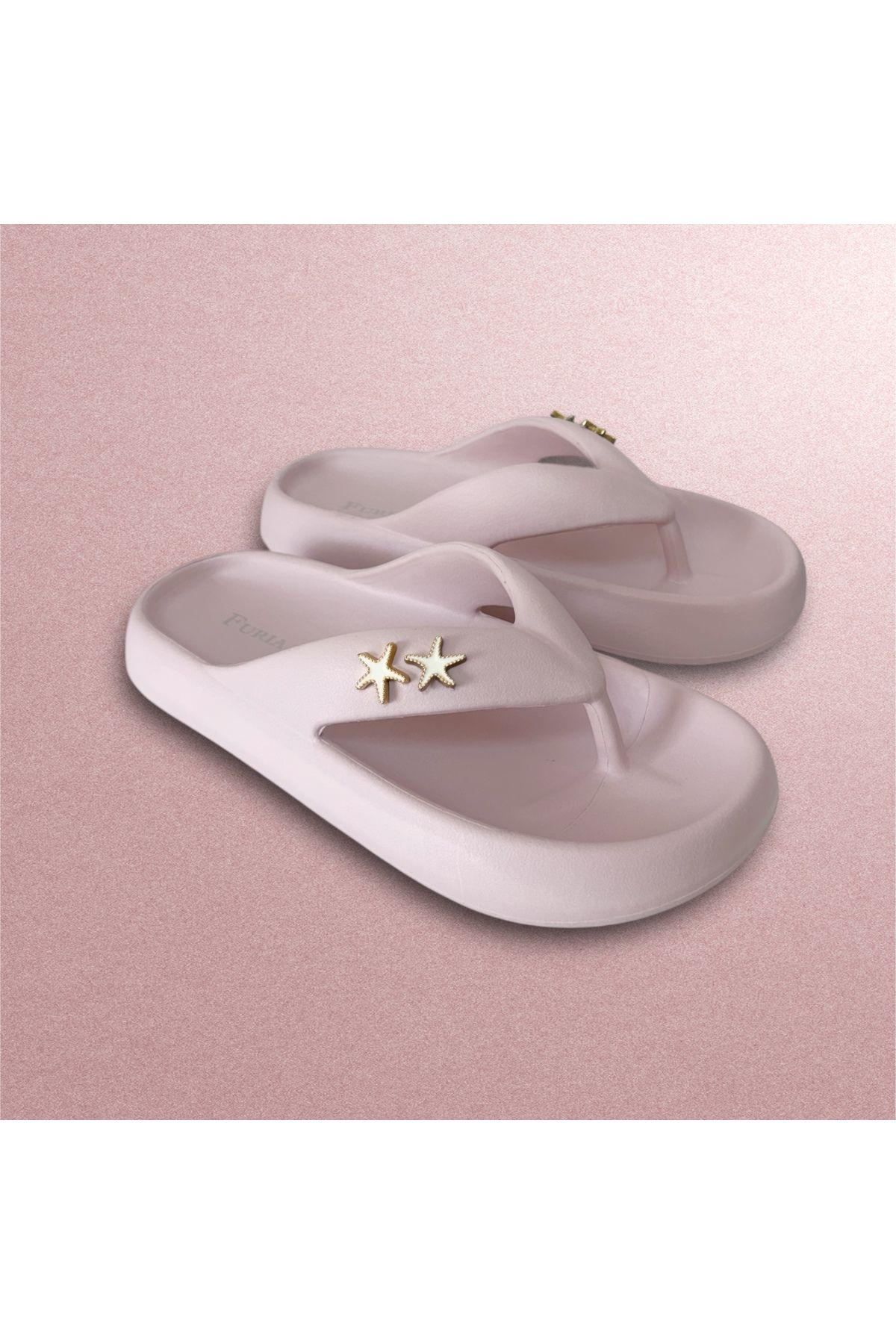 FURIA SHOES TAŞLI PARMAK ARASI EVA TERLİK