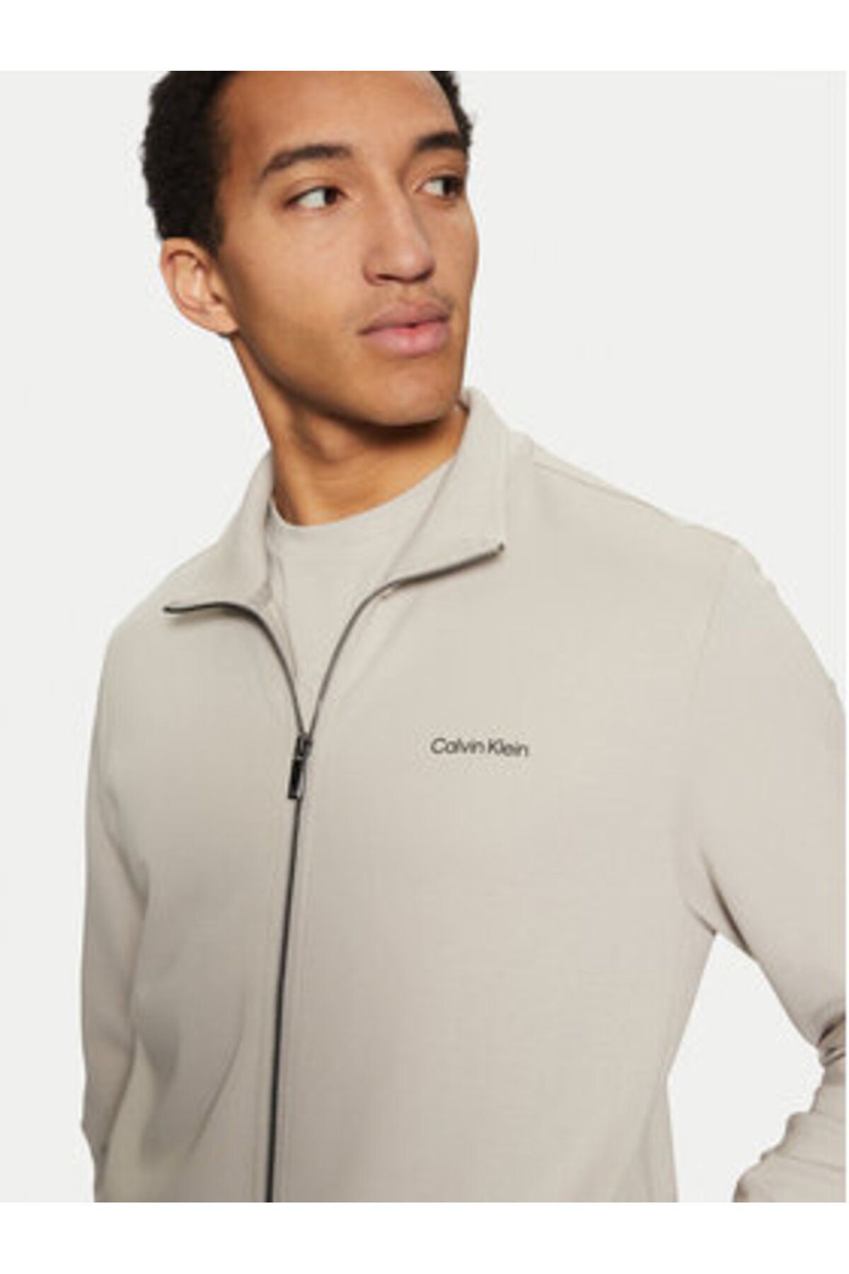 Calvin Klein-Mens Sweatshirt K10K114487 Beige 2