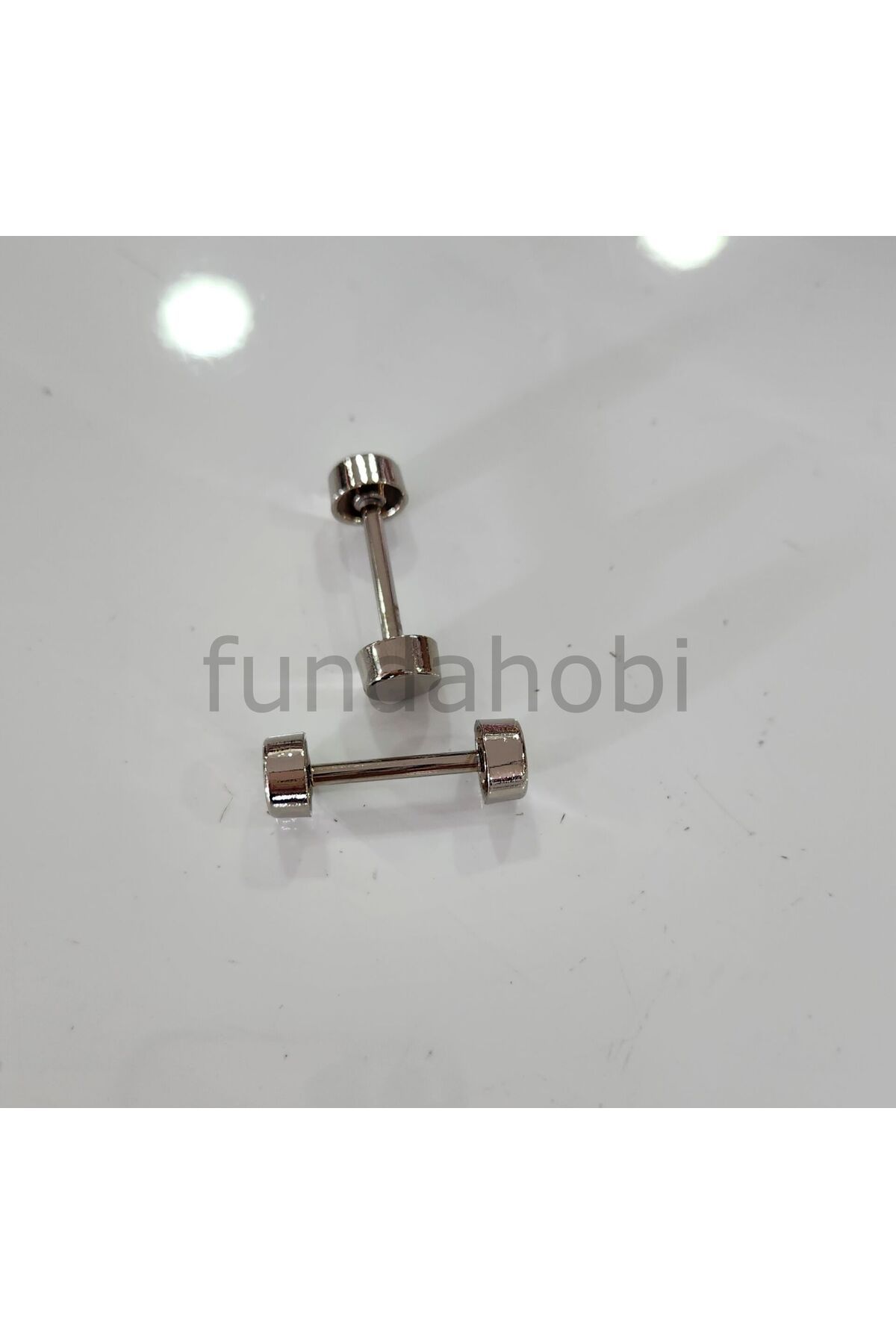 fundahobi Örgü Çanta Vidalı Halter-GRİ 3 CM