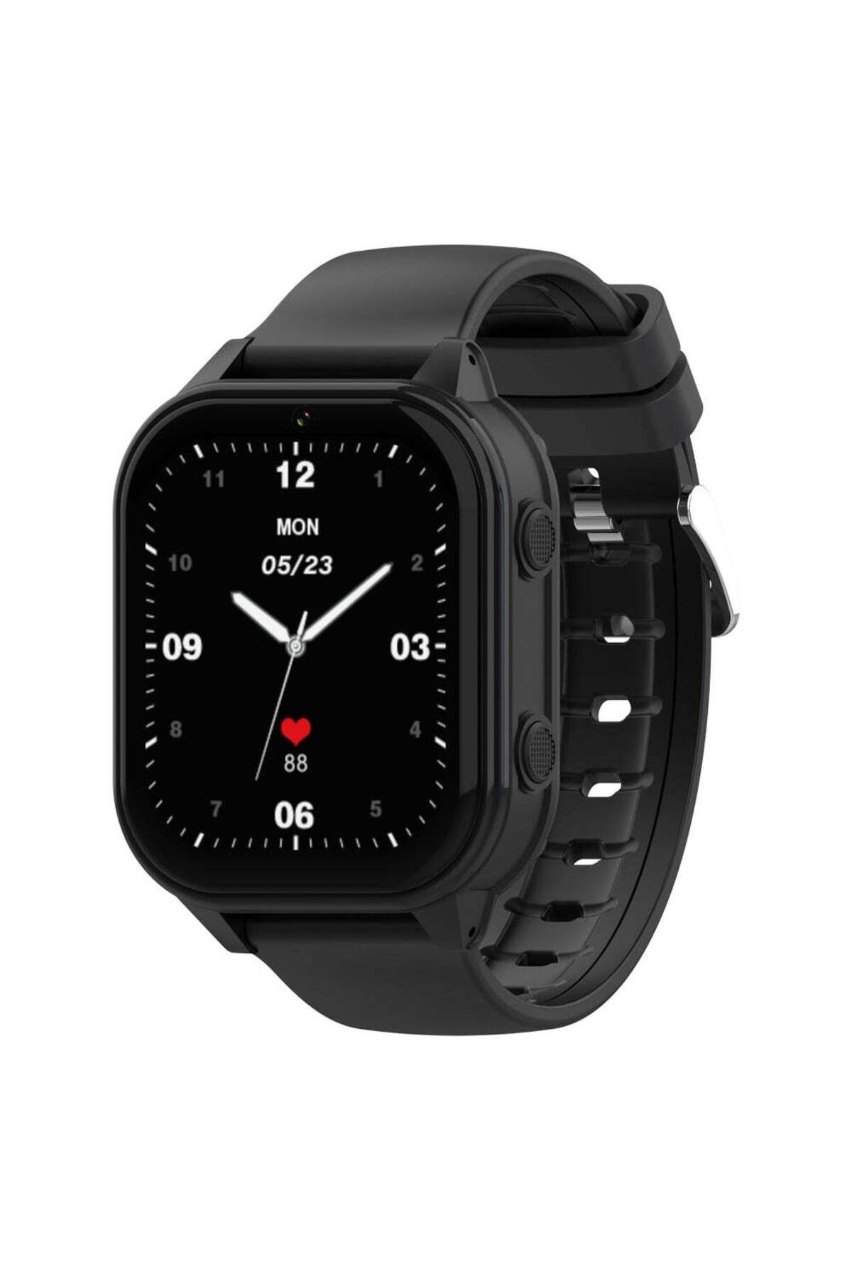 Techone-Kids Gps Smartwatch With Location And Phone Kt19t, Black 4