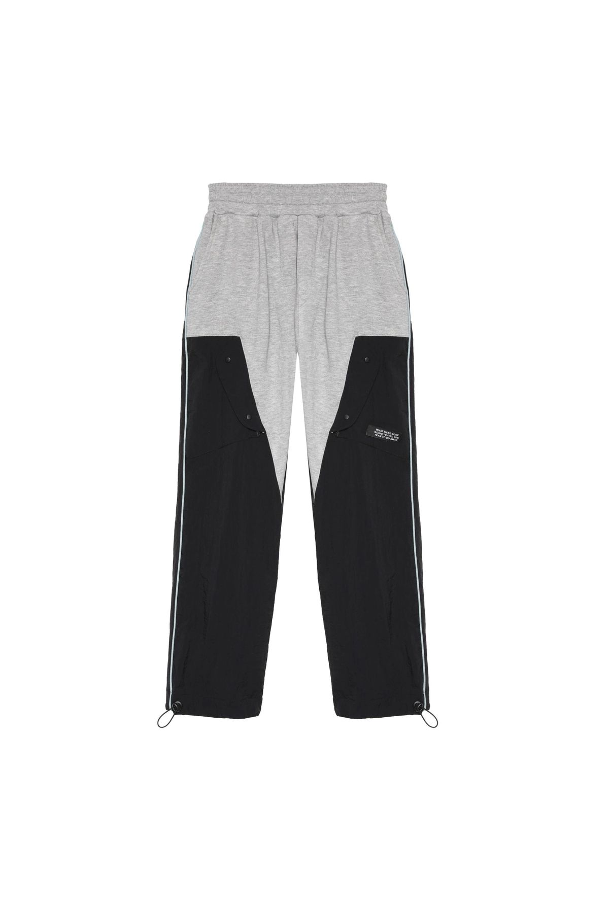 OllaCollection Kumaş Matchli Eşofman Gri