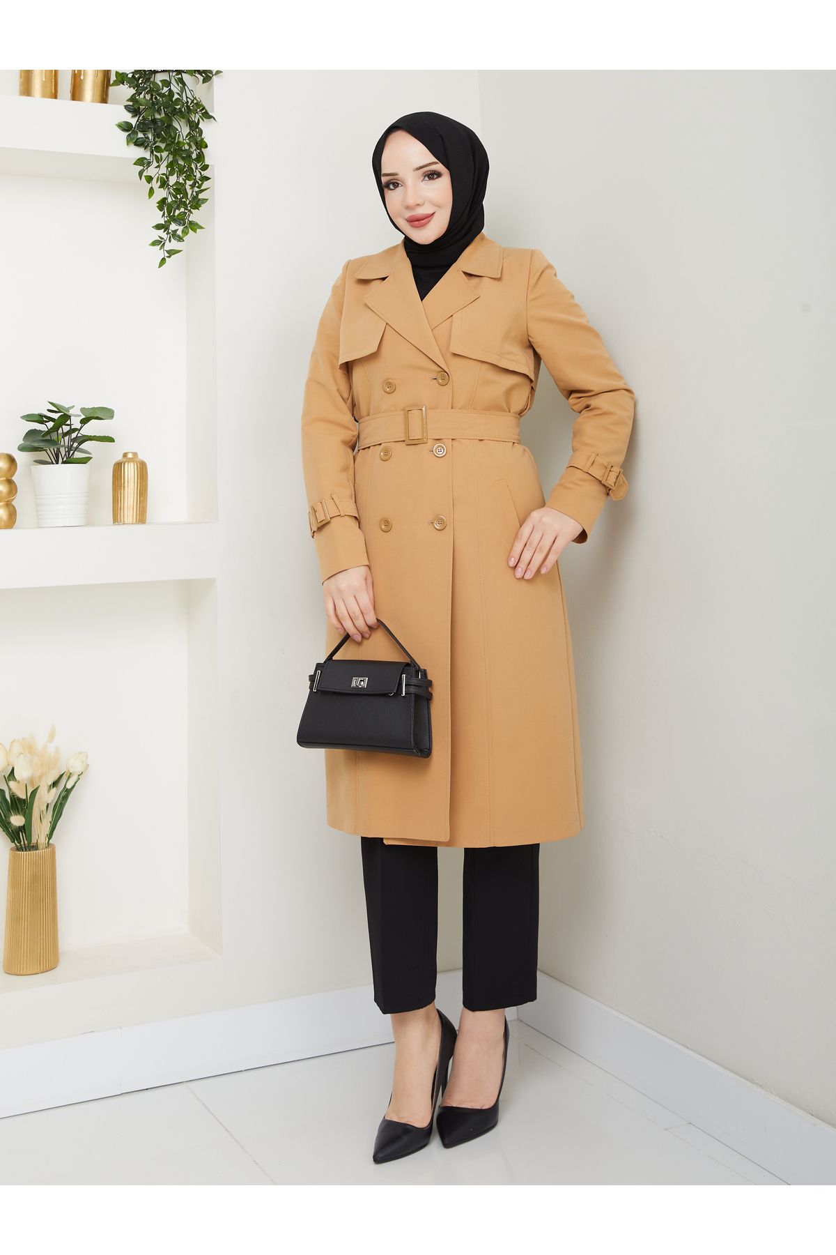 Moda İncir 4003 TRENÇKOT