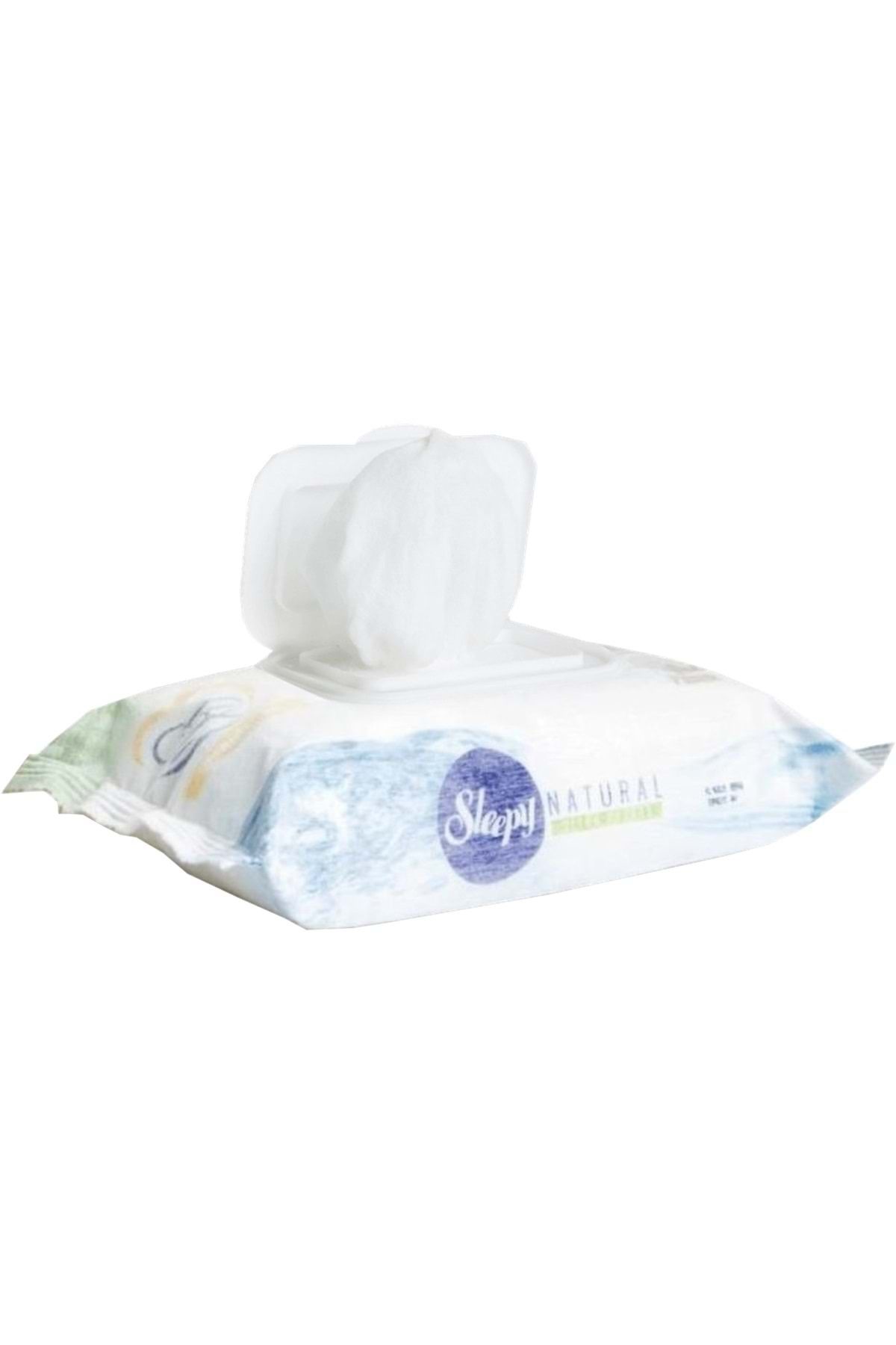 Sleepy-Wet Towel Wipes Cotton Newborn Natural Bamboo 40 Sheets Set of 48 (1920 Sheets) 2