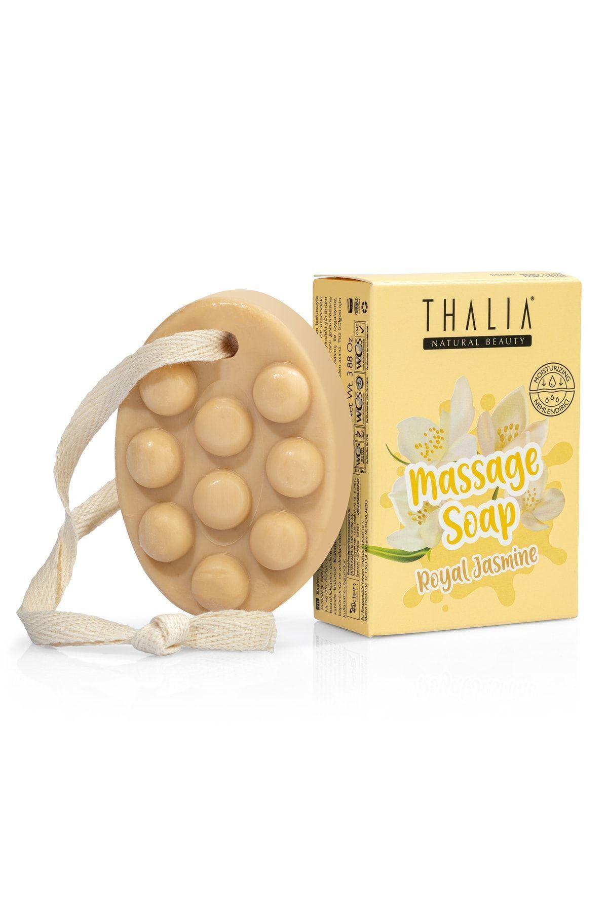 Thalia Yoğun Nemlendirici Etkili Royal Jasmine Masaj Sabunu 110g Selülit Masaj Sabunu