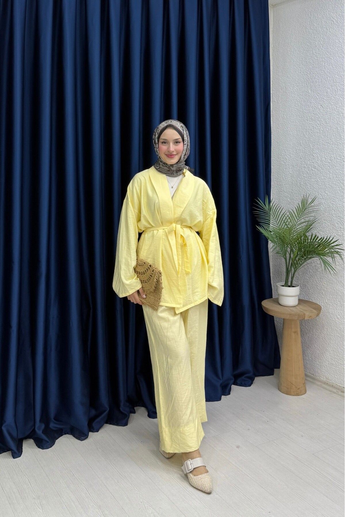 lurex moda Kimona Takımı