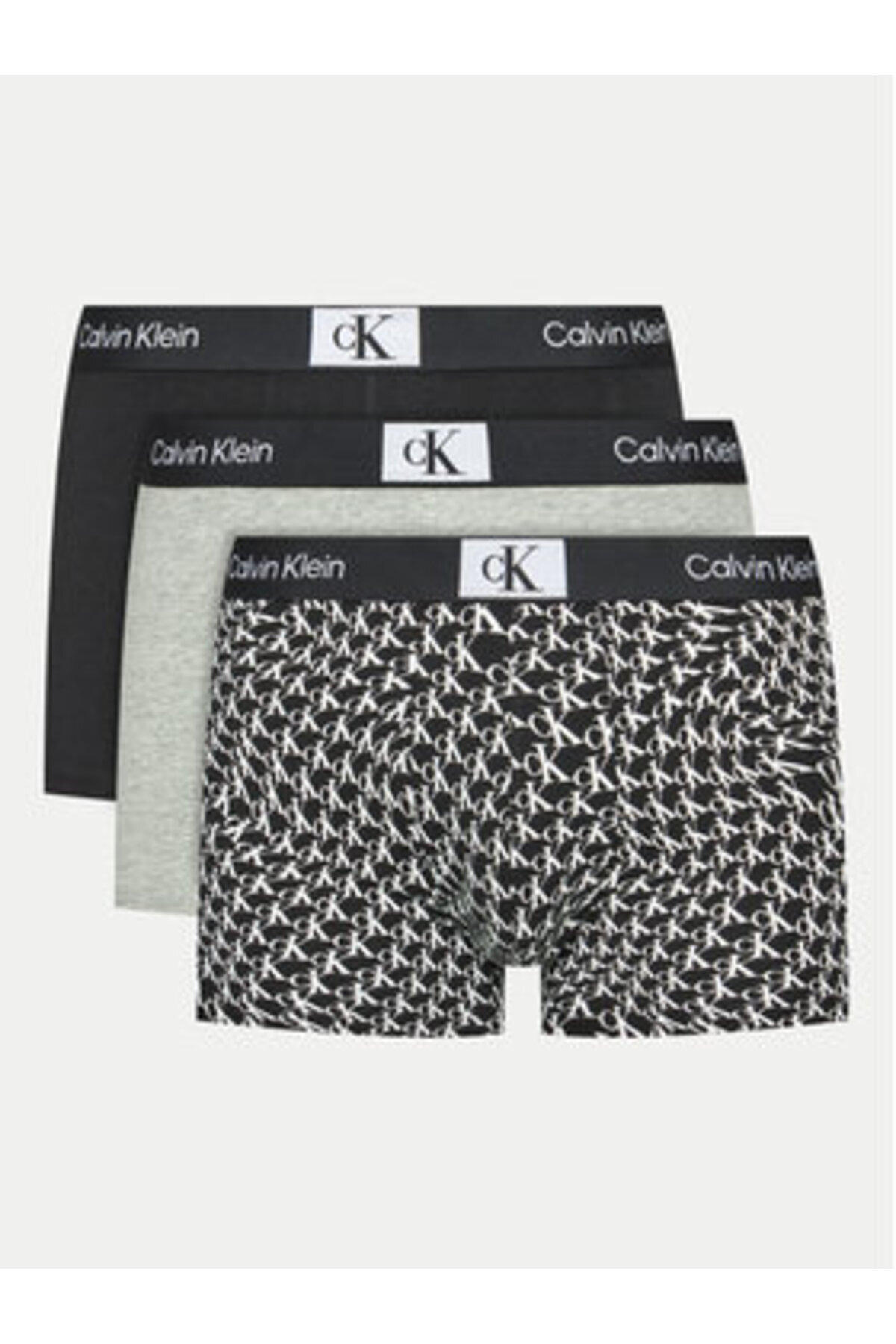 Calvin Klein-Set de 3 boxeri pentru bărbați Calvin Klein Underwear 000NB3528E Negru 1