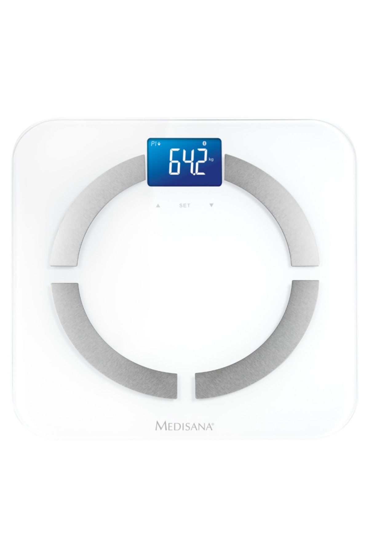 medisana-Medisana BS 430 40422 Electronic Scale 180kg LCD Screen Bluetooth Body Analyzer Automatic Shutoff 1