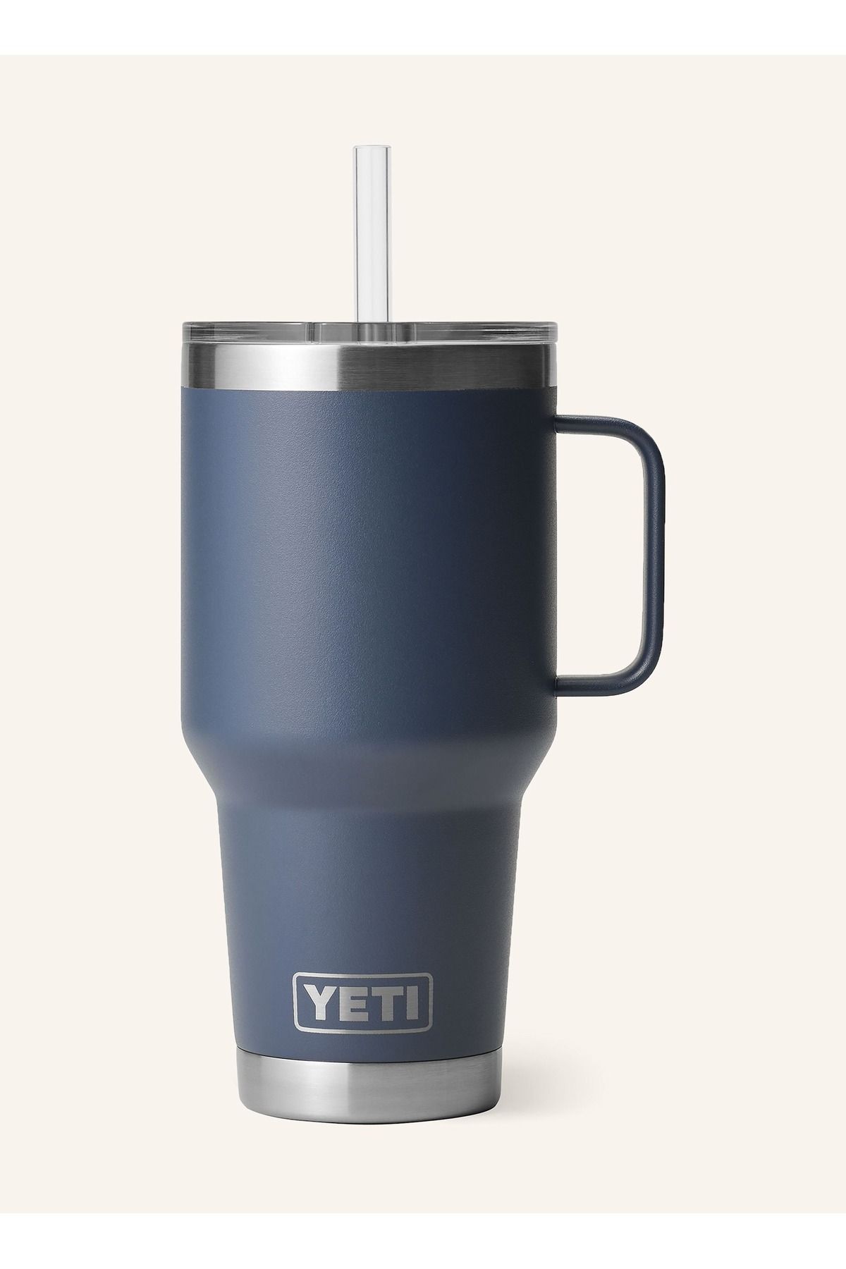 YETI Termal Kupa 1L , Çift Cidarlı, Paslanmaz Çelik, Pipetli ve Saplı