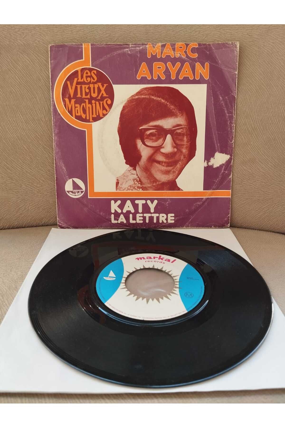 Plakperest Marc Aryan – Katy / La Lettre - Hollanda Basım 45 lik Plak-2.EL