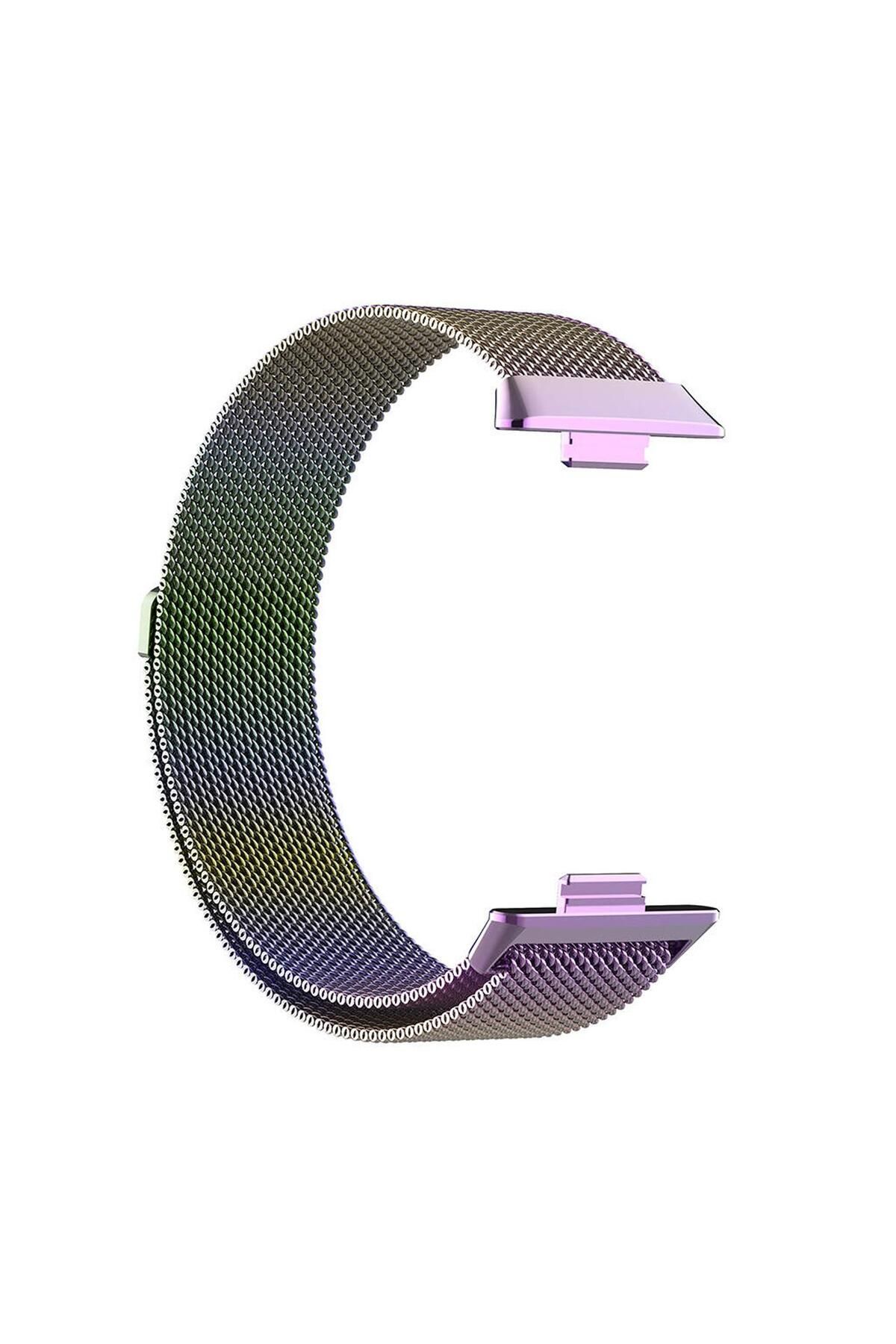 Microsonic Huawei Watch Fit 4 Pro Milanese Loop Kordon Çok Renkli