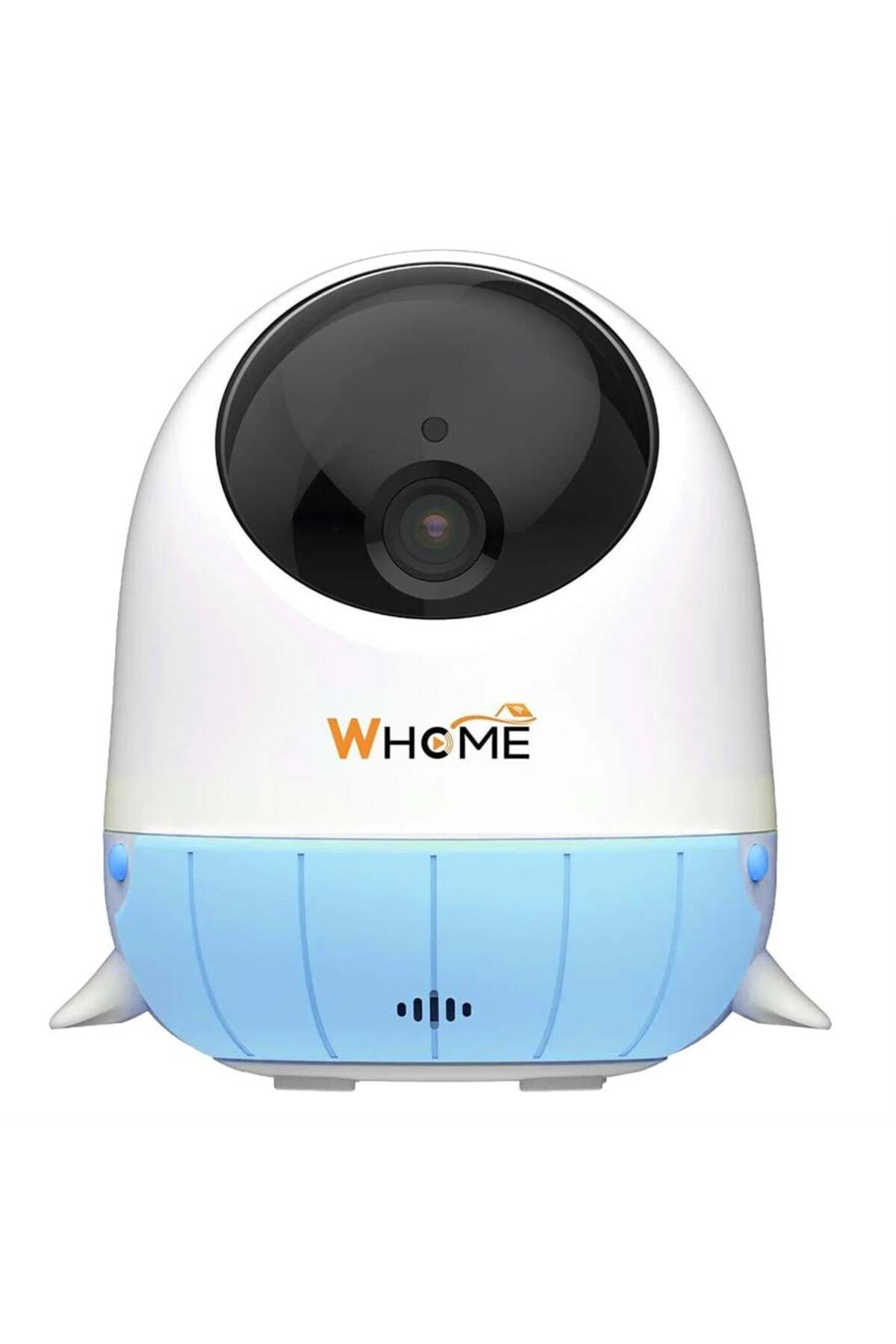 WHOME Yapay Zeka Destekli 2k Ptz Gece Görüşlü Mavi Wifi Bebek Güvenlik Kamerası (128 Gb Tf Kart Dest