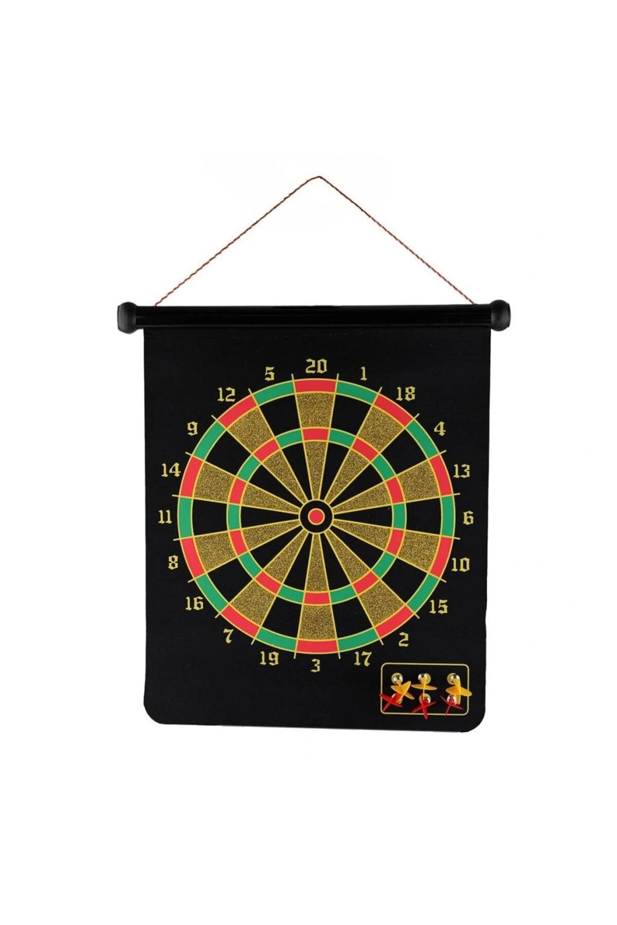 Eng Nessiworld 8017 Yaldızlı Mıknastıslı Dart 17inç
