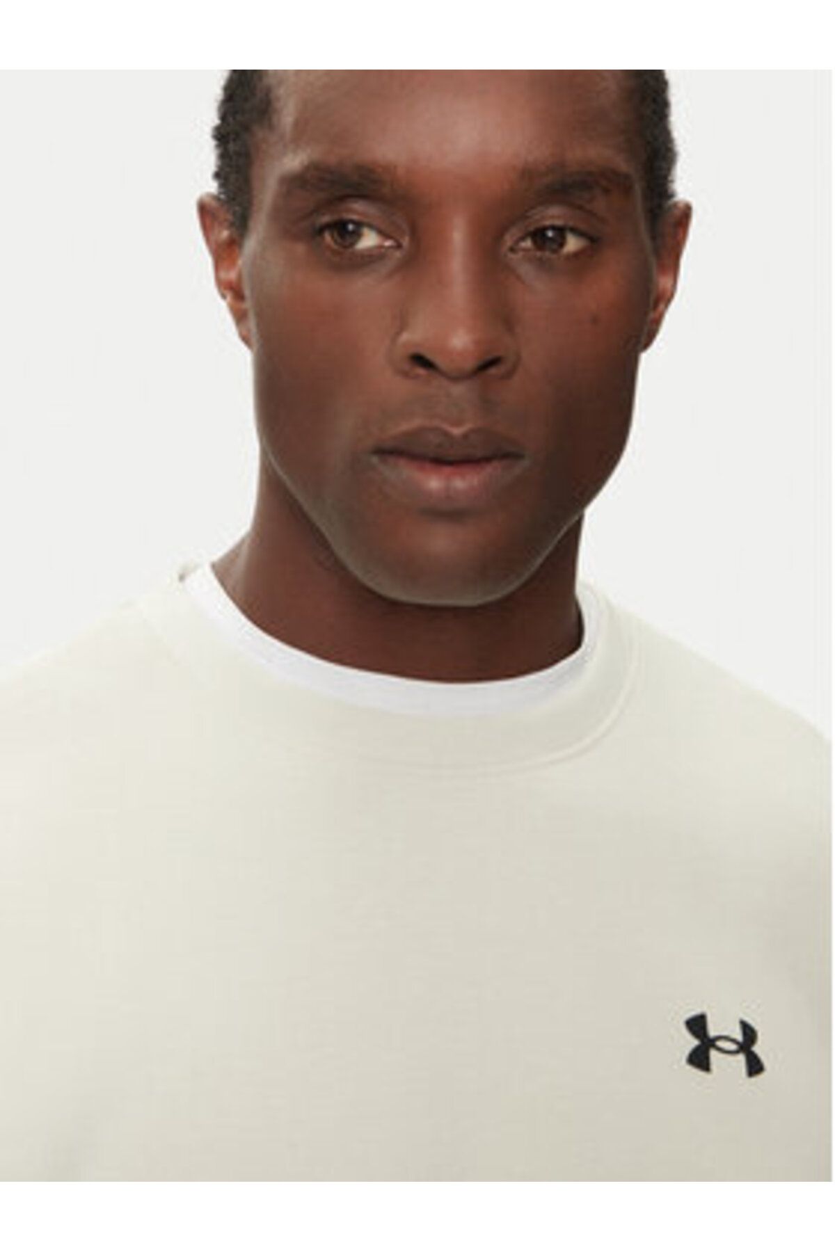 Under Armour-under armour Men's Sweatshirt 1389351 Ecru 2