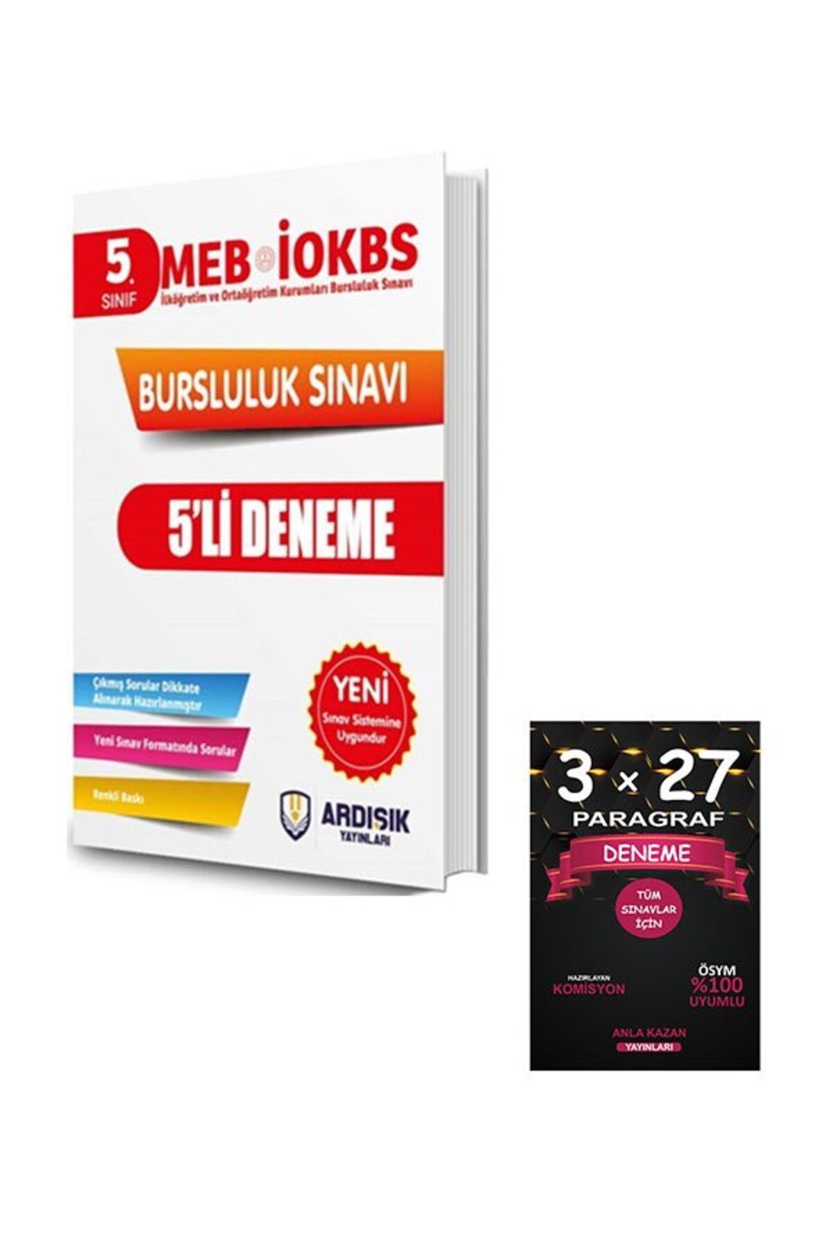 Anla Kazan Yayınları Ardışık Yayınları 5. Sınıf Bursluluk Deneme Sınavı