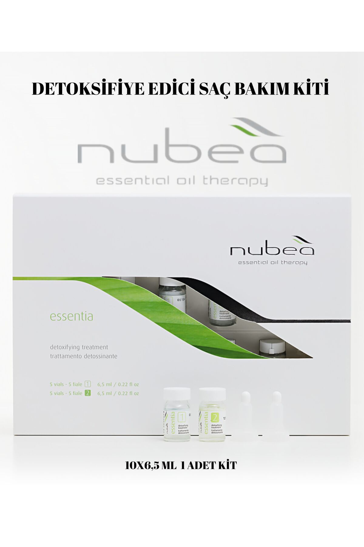 NUBEA Nubeà Essentia Detoksifiye Edici Tedavi 10x6,5ml - 5 şişe 1, 5 şişe 2