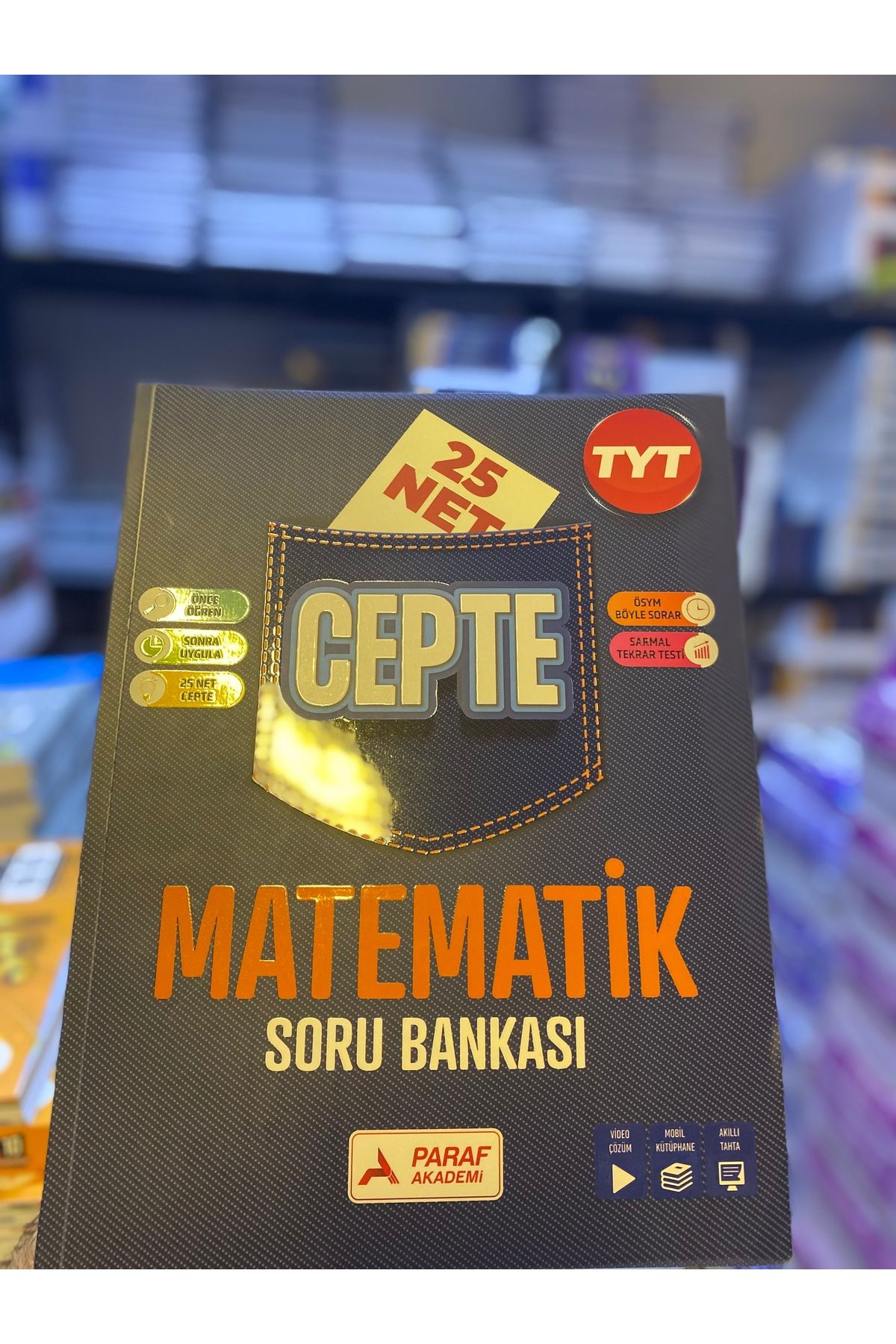 Yanıt Yayınları PRF TYT 25NET MATEMATİK SORU BANKASI