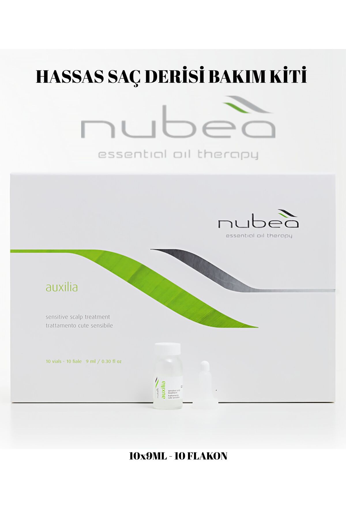 NUBEA Nubeà Auxilia Hassas Saç Derisi Bakımı 10x9ml - 10 flakon