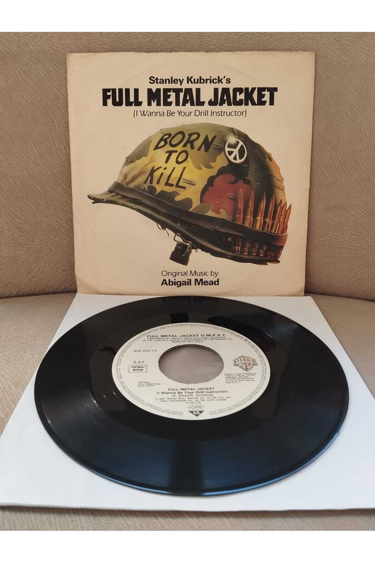 Plakperest Full Metal Jacket (Soundtrack) / Stanley Kubrick’s - 1987 Almanya Basım 45 lik Plak-2.EL