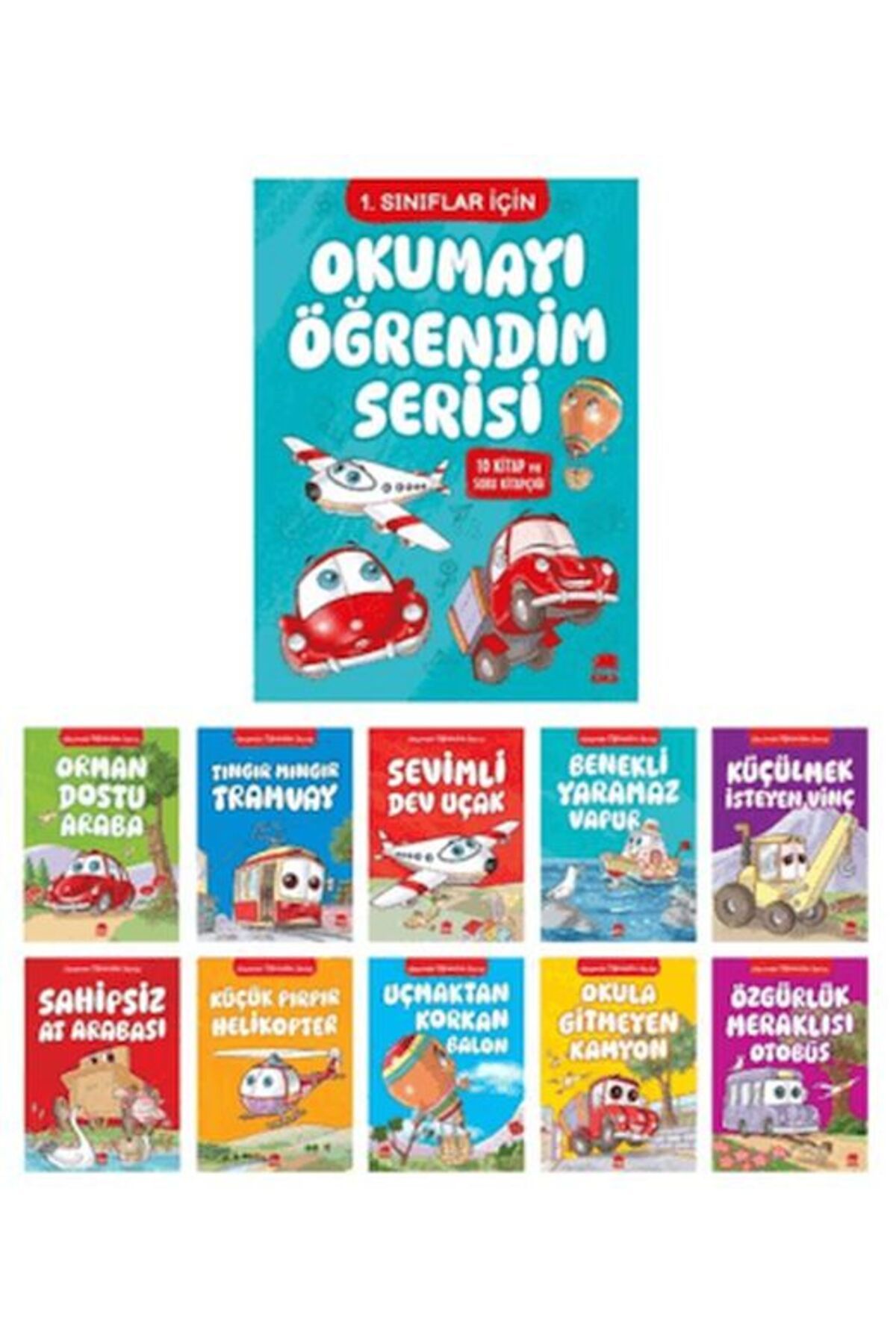 Ema Çocuk Okumayı Öğrendim Serisi - 10 Kitap Takım