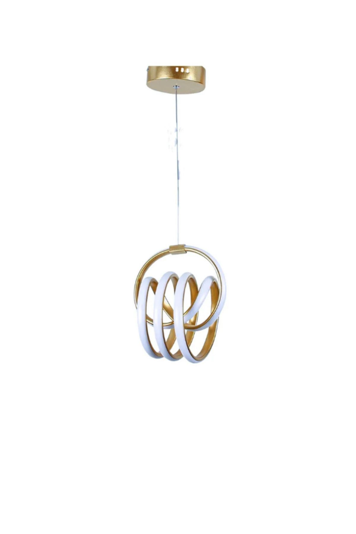 B&F STORE NEW STYLE Yay 40w Yüksek Işıklı Ledli Modern Eskitme Led Avize 20 Cm