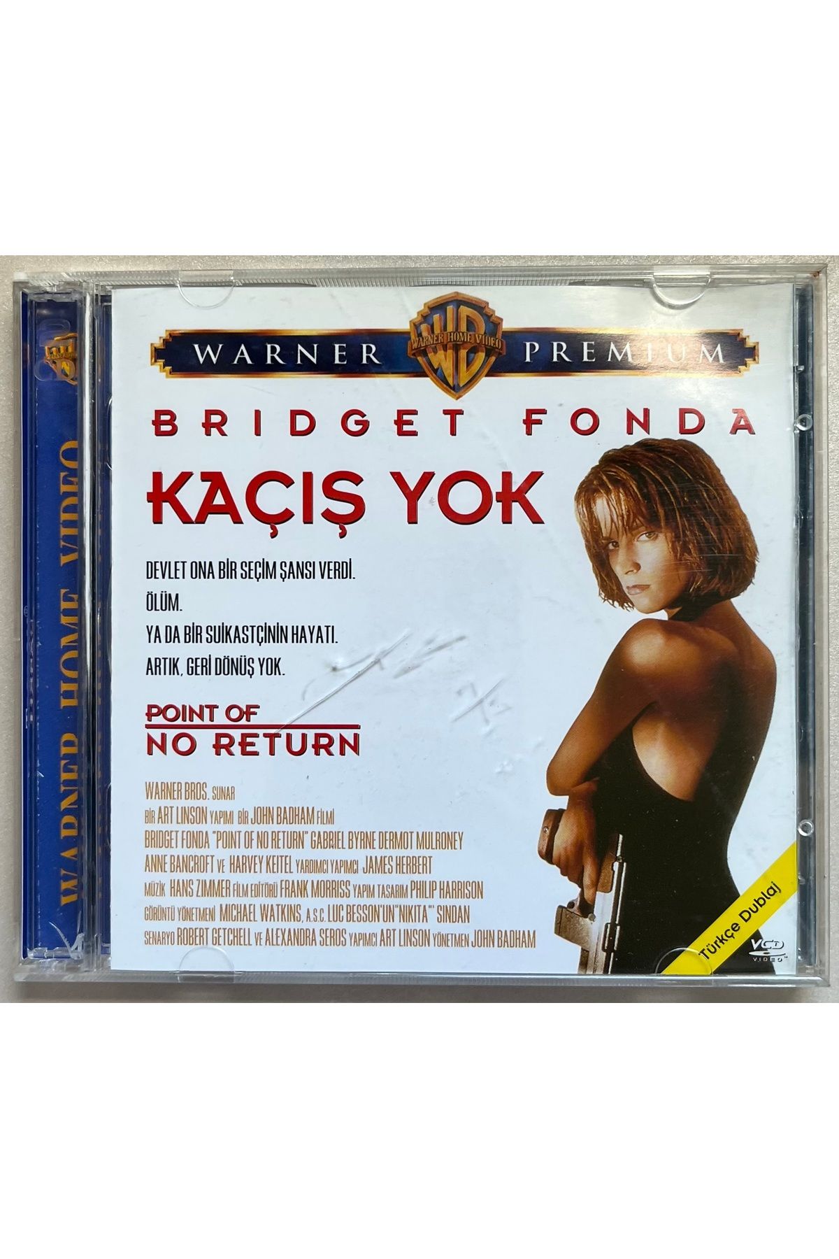 Plakevi İzmir Kaçış Yok Bridget Fonda Vcd (Orjnal Dönem Baskı Vcd)