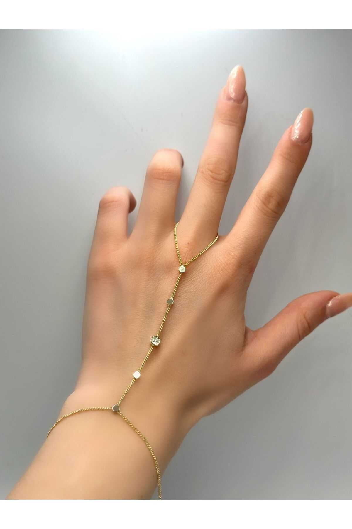 MyladyAccessoriess Ezme Plaka Detay Çelik Şahmeran