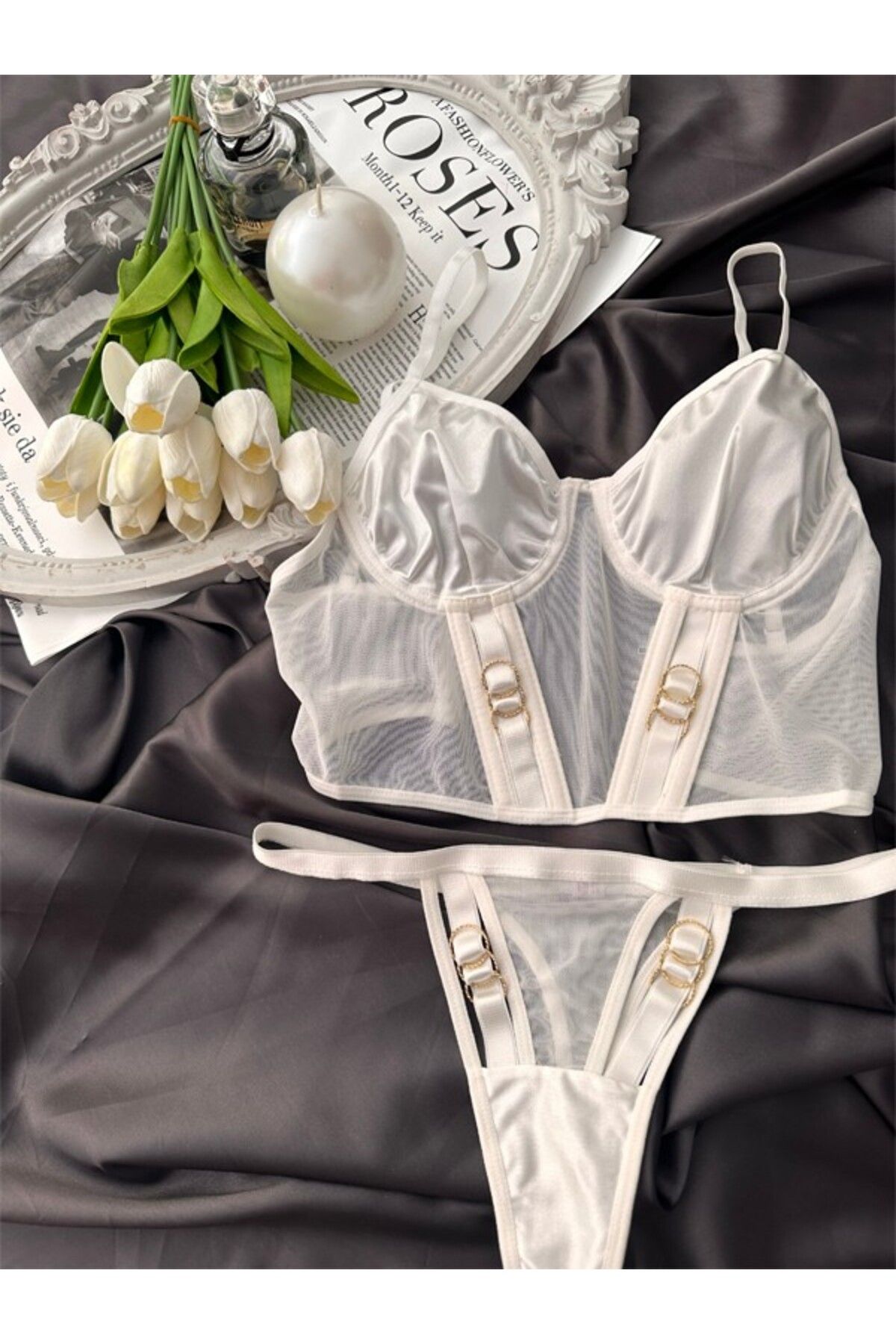 Delar Luxury Muse Büstiyer İç Çamaşır Takımı