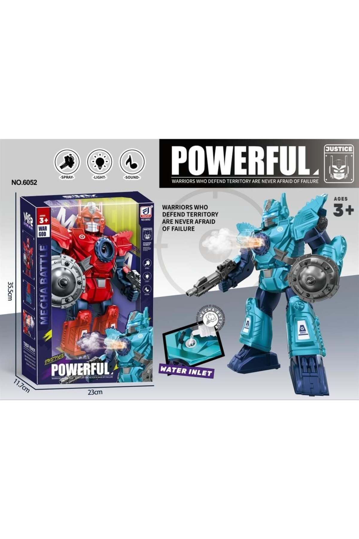 swilex DF-605 IŞIKLI MÜZİKLİ BUHAR ATAN ROBOT -VRD